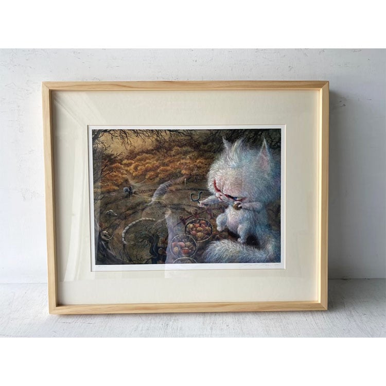 ｜數位微噴版畫｜#150+薄卡