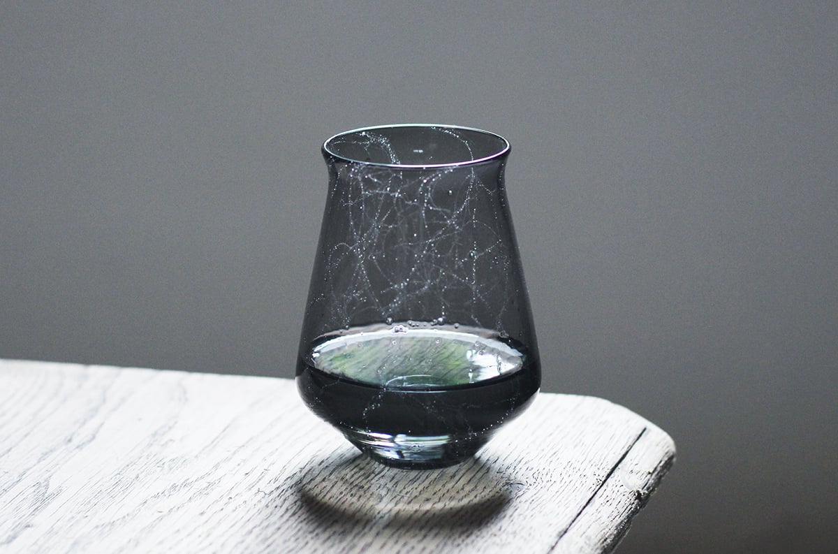 星空玻璃杯 S / 深灰