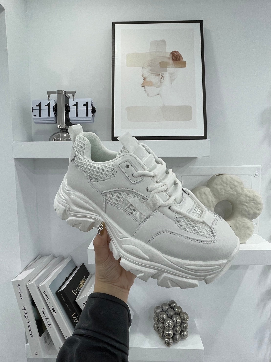 韓國 VBIN | 男款 7公分厚底老爹鞋