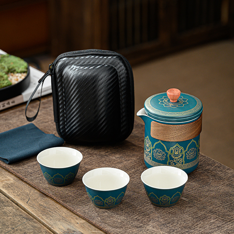 旅行茶具/便携式功夫茶具套装