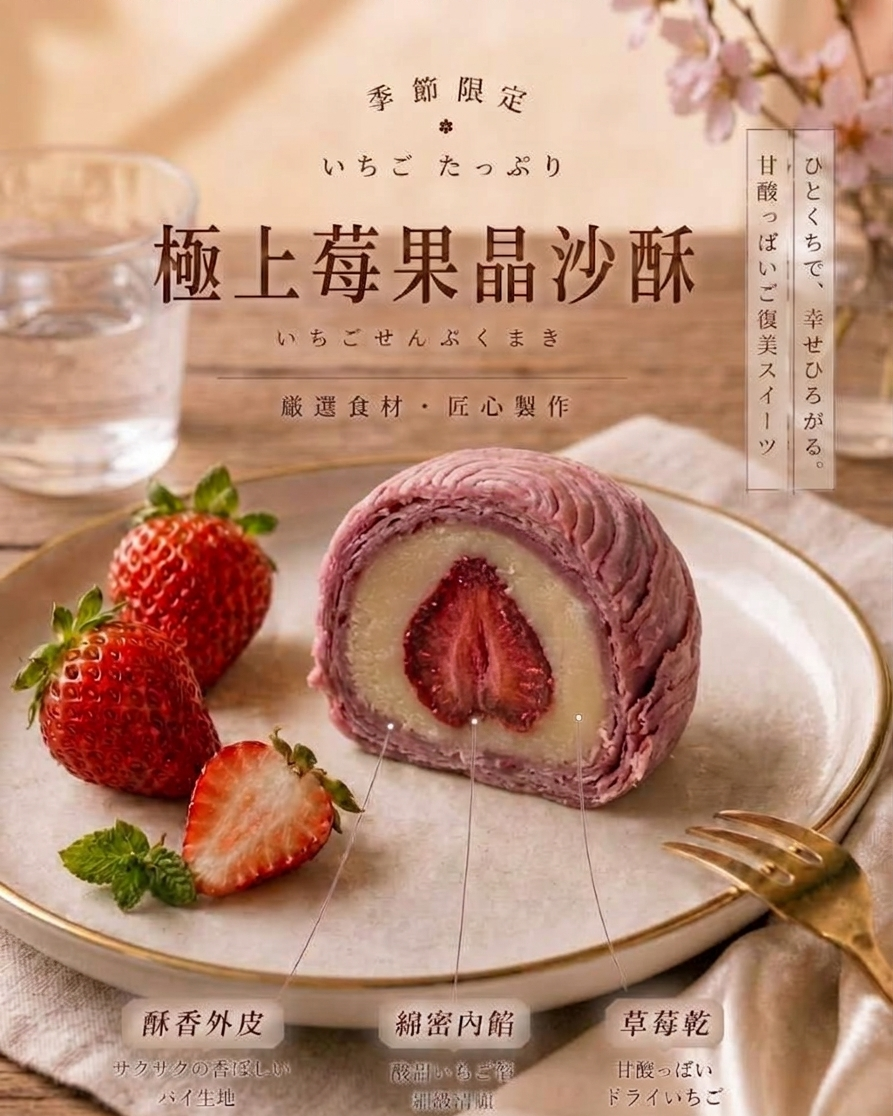 (團購)極上莓果晶沙酥
