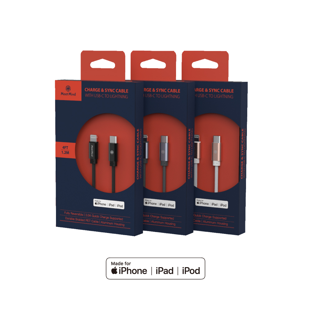 for Apple Type-C to Lightning MFi編織線1.2M