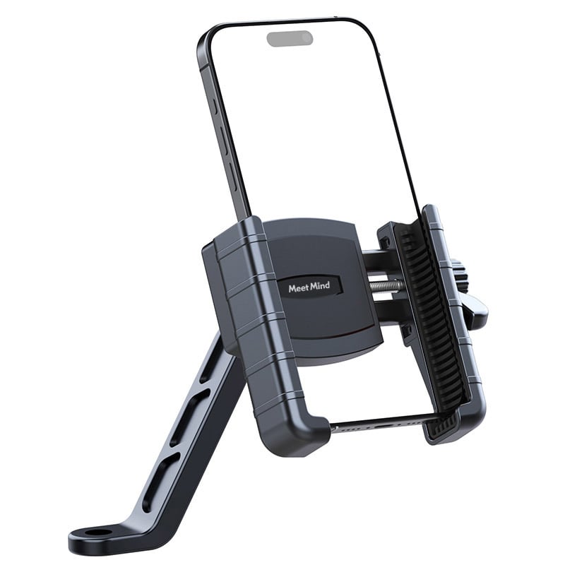 摩托車/腳踏/電動車騎乘手機支架-全黑鏡座款