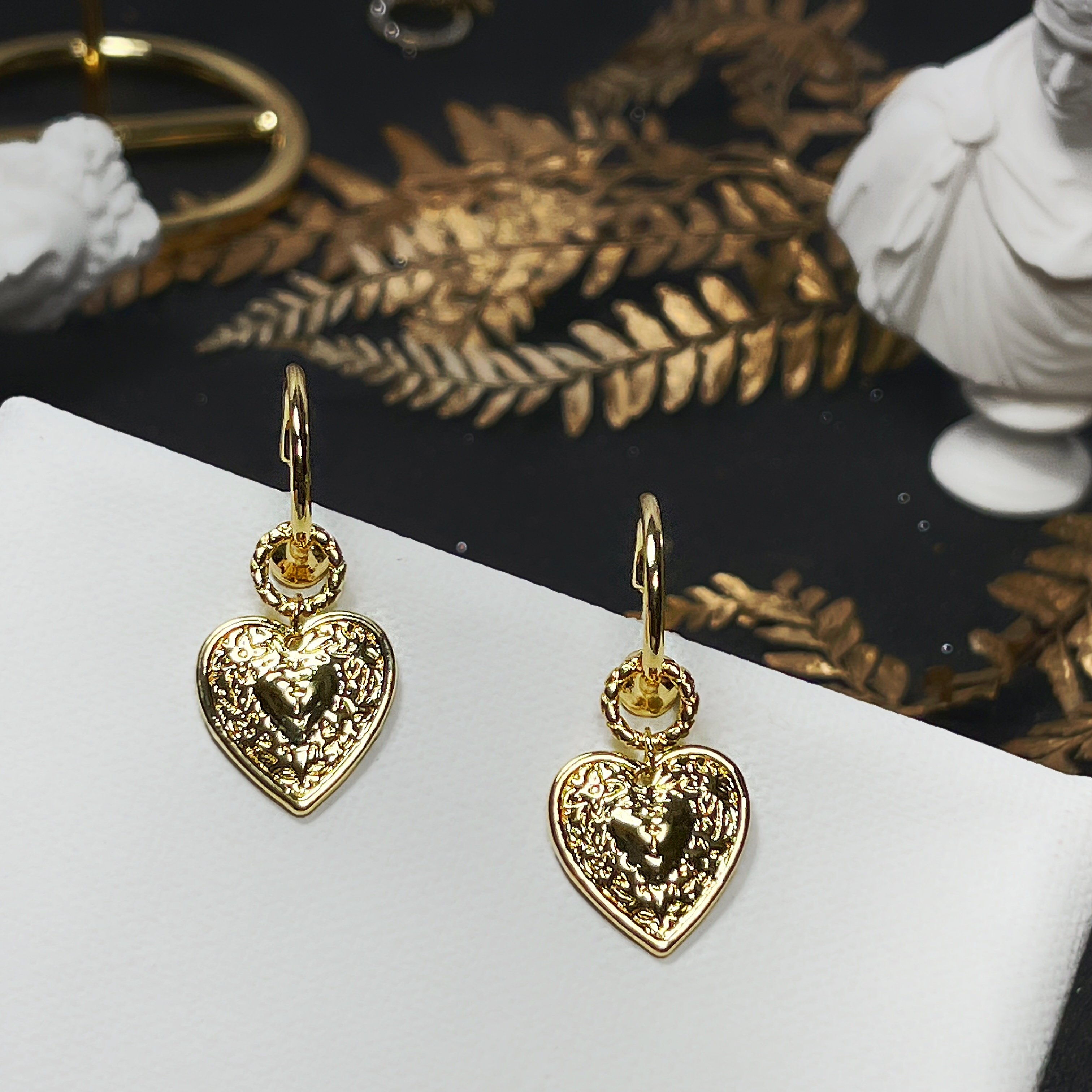 【 淳飾 】銀針｜美式愛心硬幣圖騰 332509