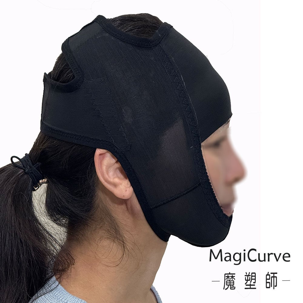 【魔塑師 MagiCurve】F-006額拉 上下臉大拉專用 ～額頭拉皮/ 全臉拉皮/ 全臉緊緻拉皮 拉提 臉束套