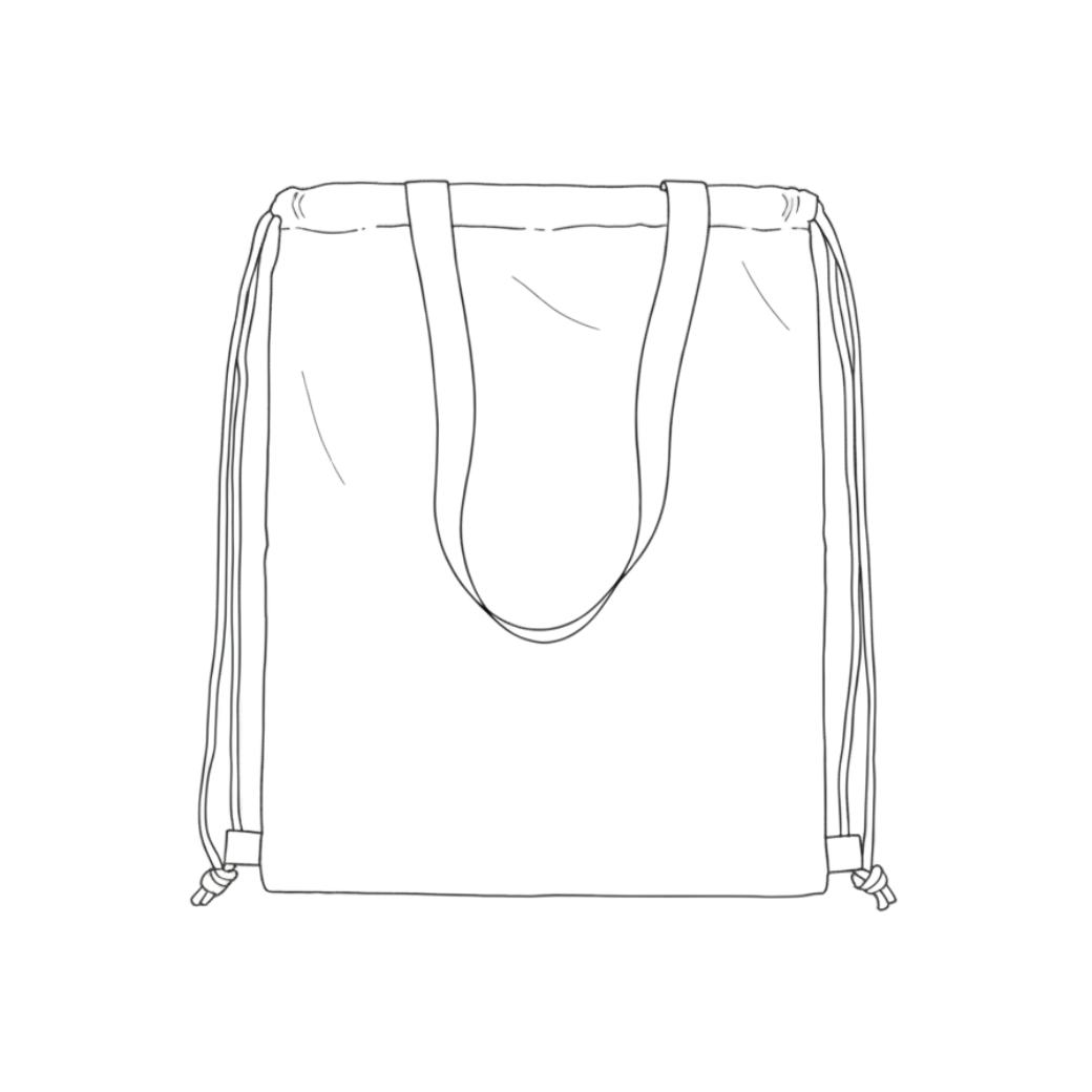 客製化_乾濕分離束口袋