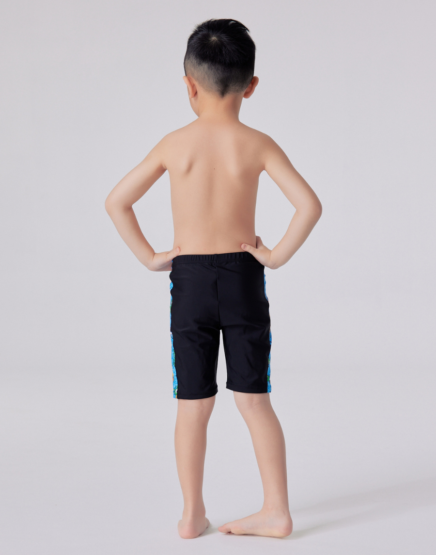 Haolang 太空男童七分泳褲55403