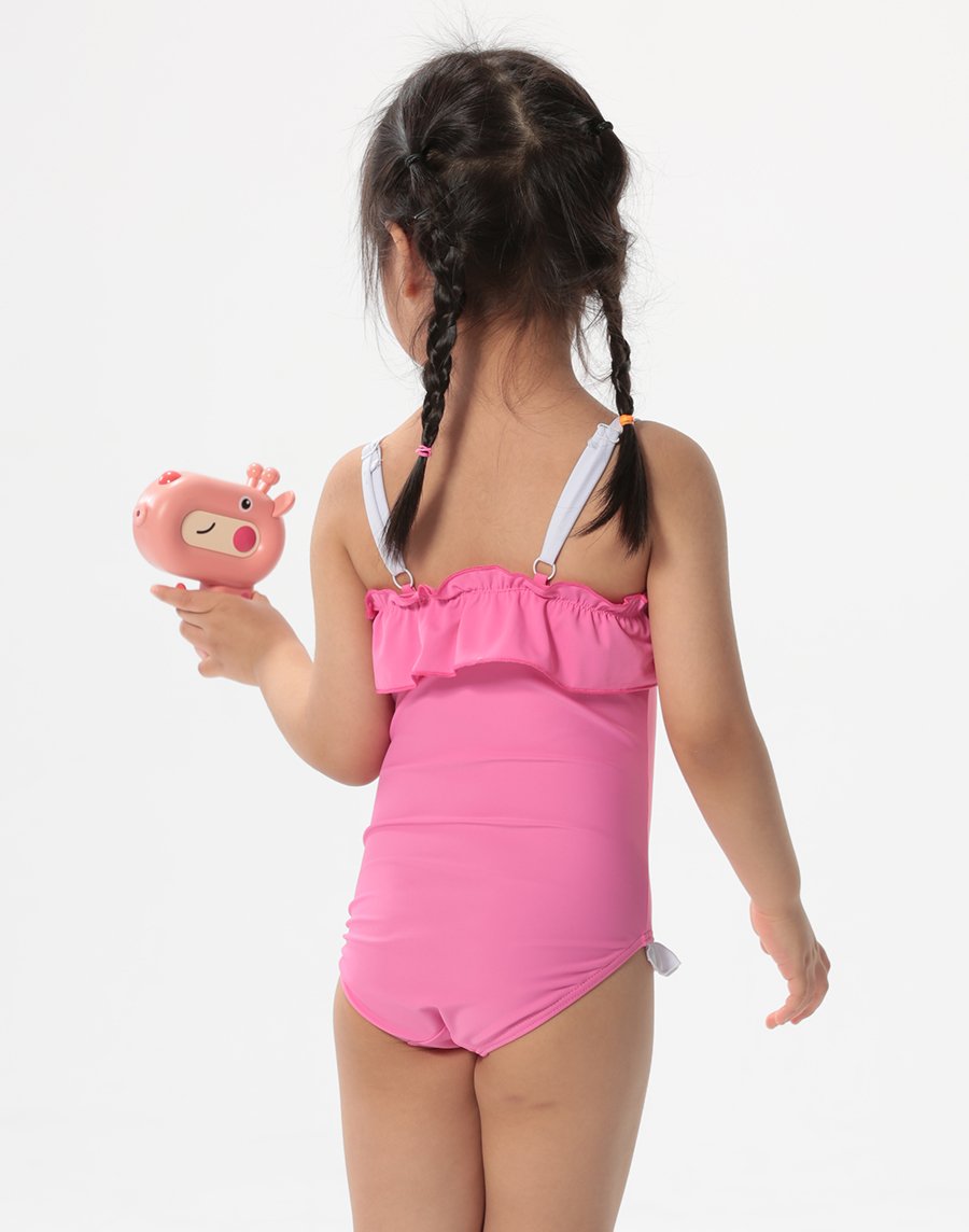 Haolang 貓咪公主女童連身泳衣