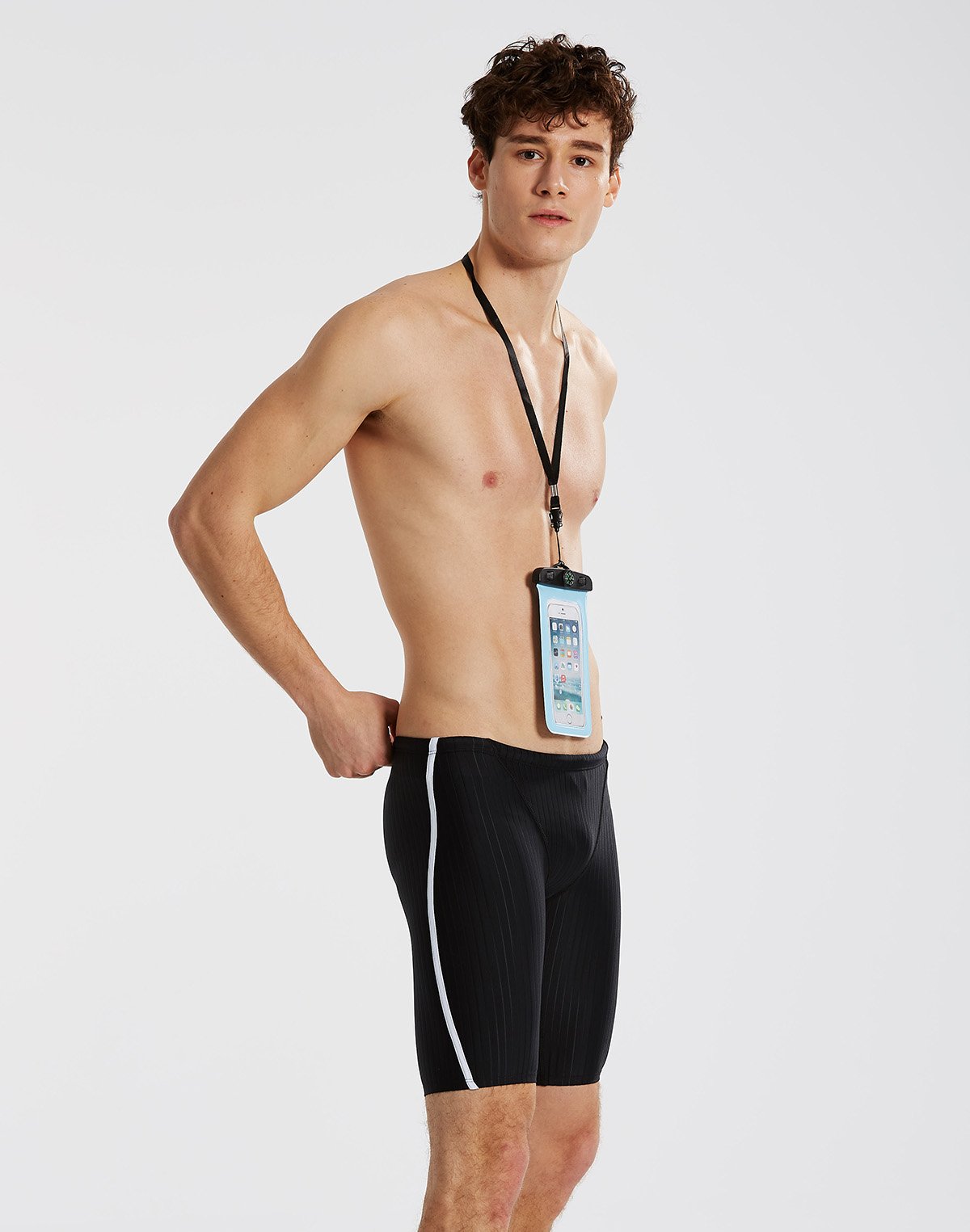 Haolang 黑特競賽型泳褲