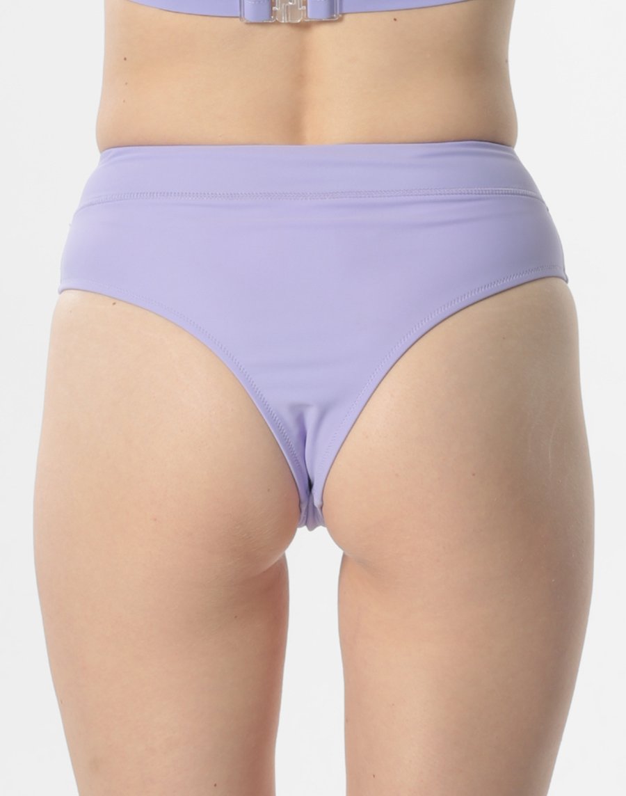Haolang 香芋紫高腰蜜桃比基尼褲