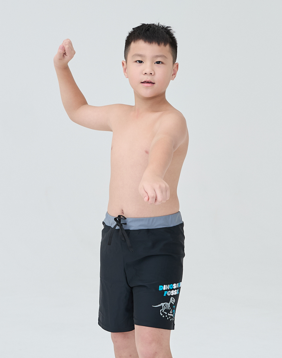 Haolang 恐龍男童鬆型泳褲55404