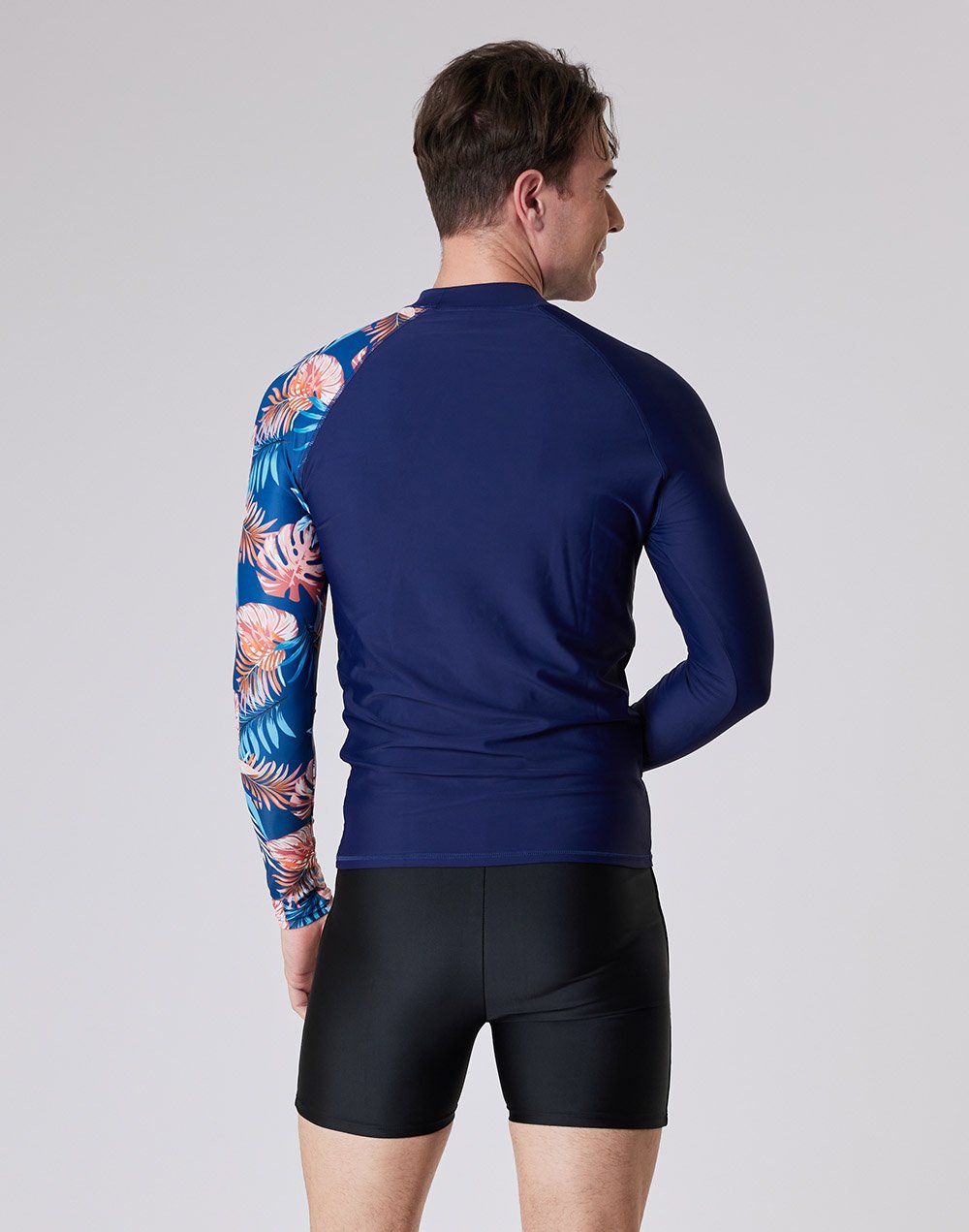 Haolang 叢林花樣男款長袖泳衣