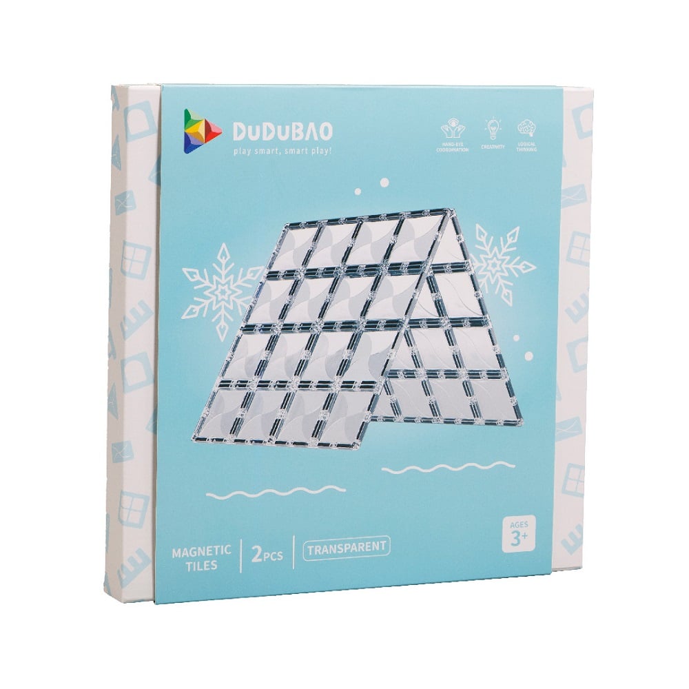 DUDUBAO磁力片－大幫手（透明）2PCS