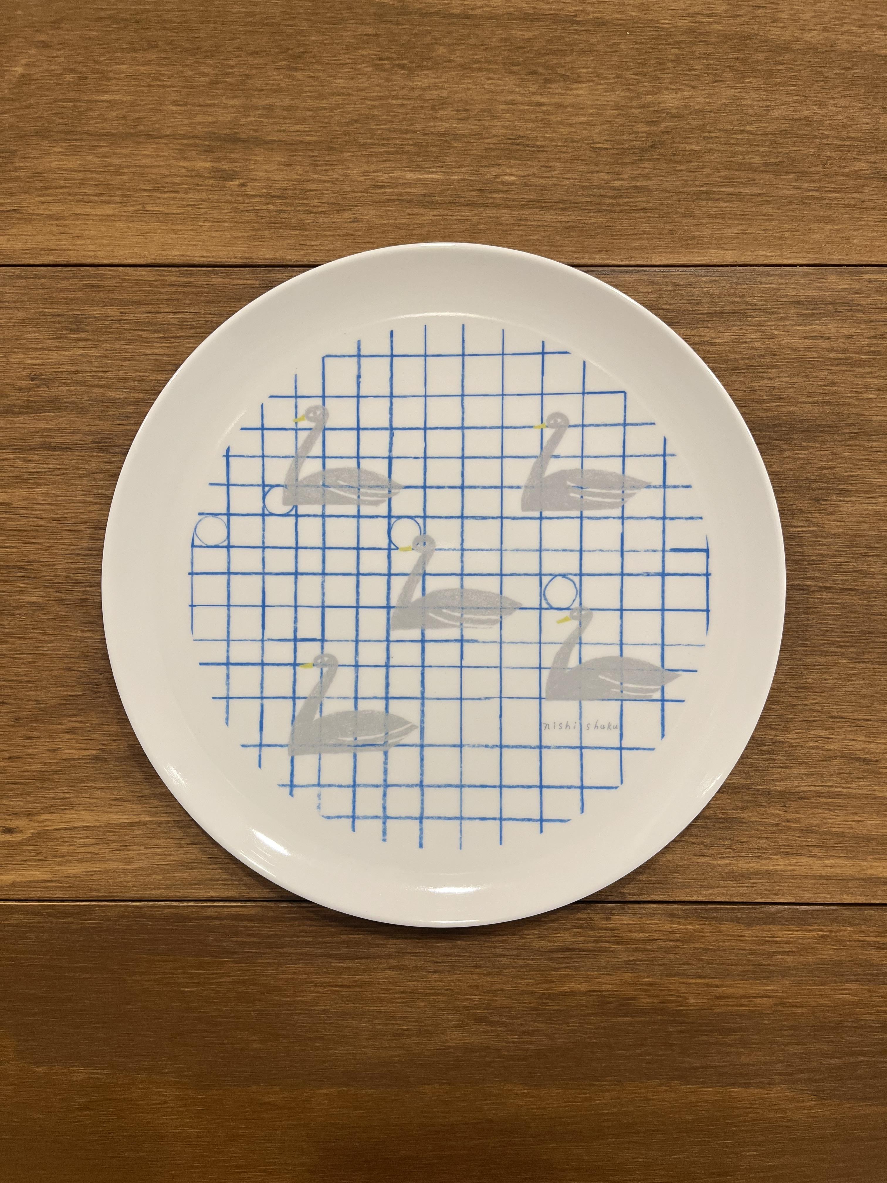 西淑 Nishi Shuku 盤子 桌上的湖