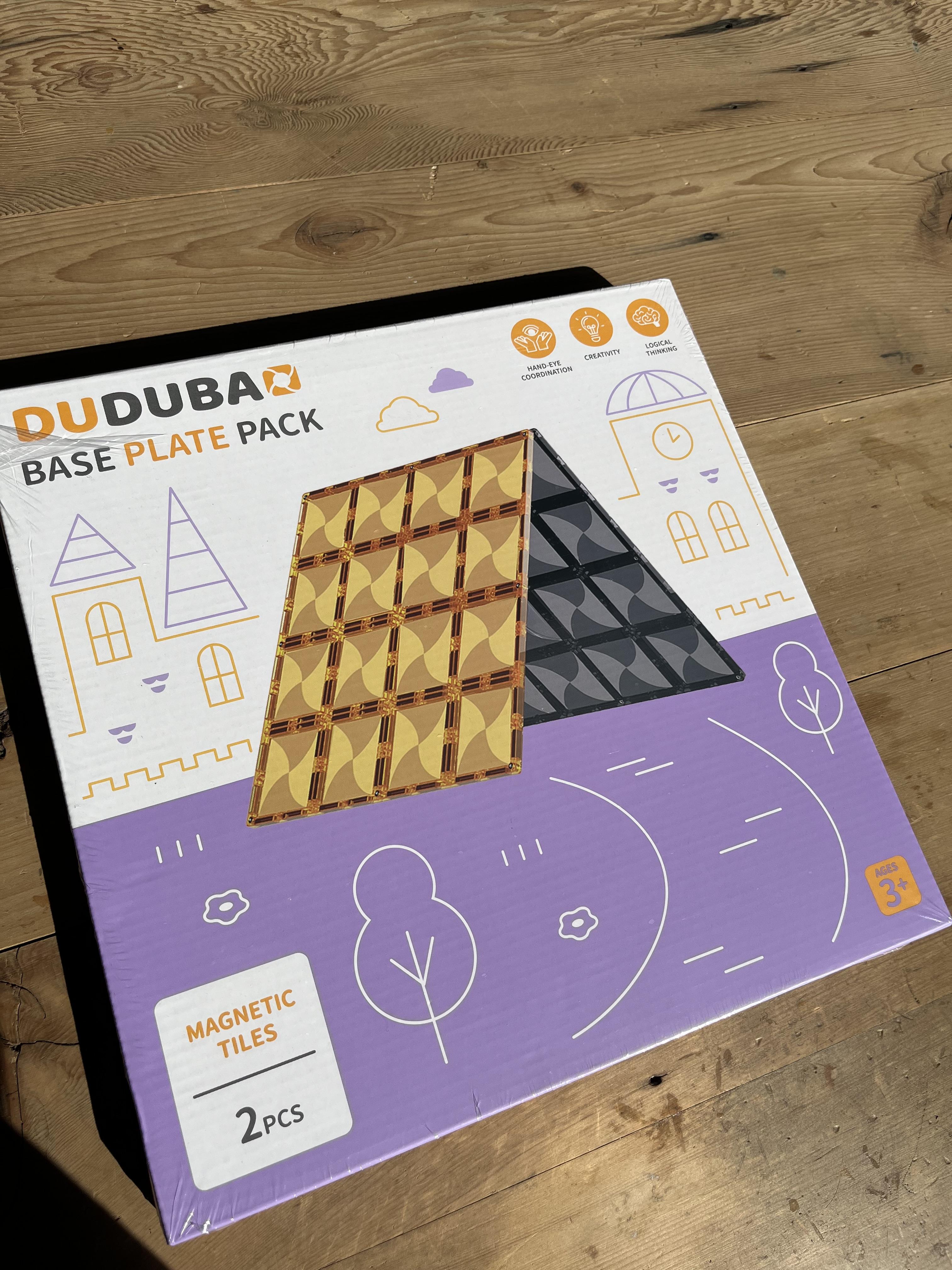 DUDUBAO 磁力片-大幫手 (黃黑2片)