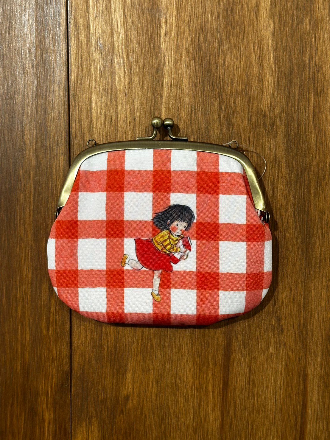 林明子經典繪本：《第一次上街買東西》口金包