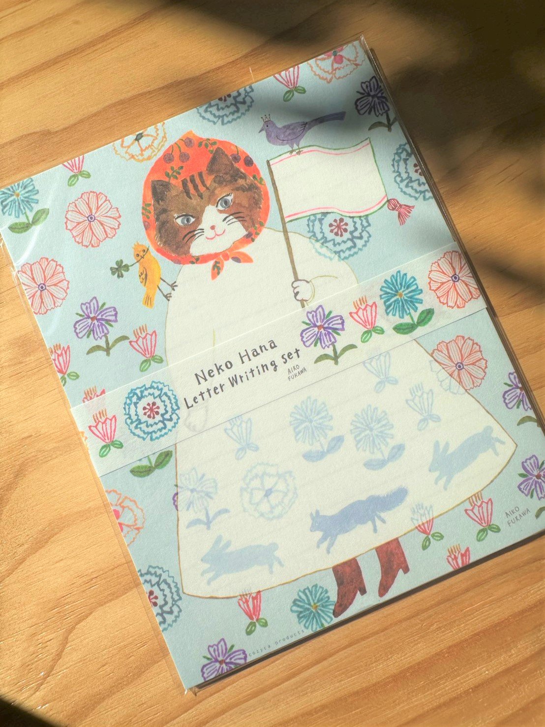 布川愛子 信紙套裝 Neko Hana