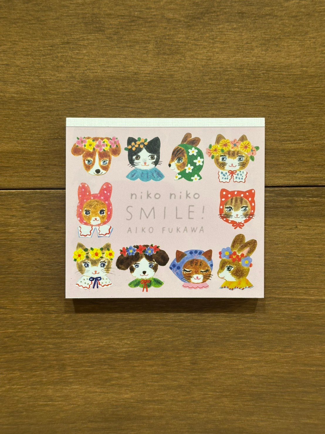 布川愛子 便條本 niko niko SMILE!