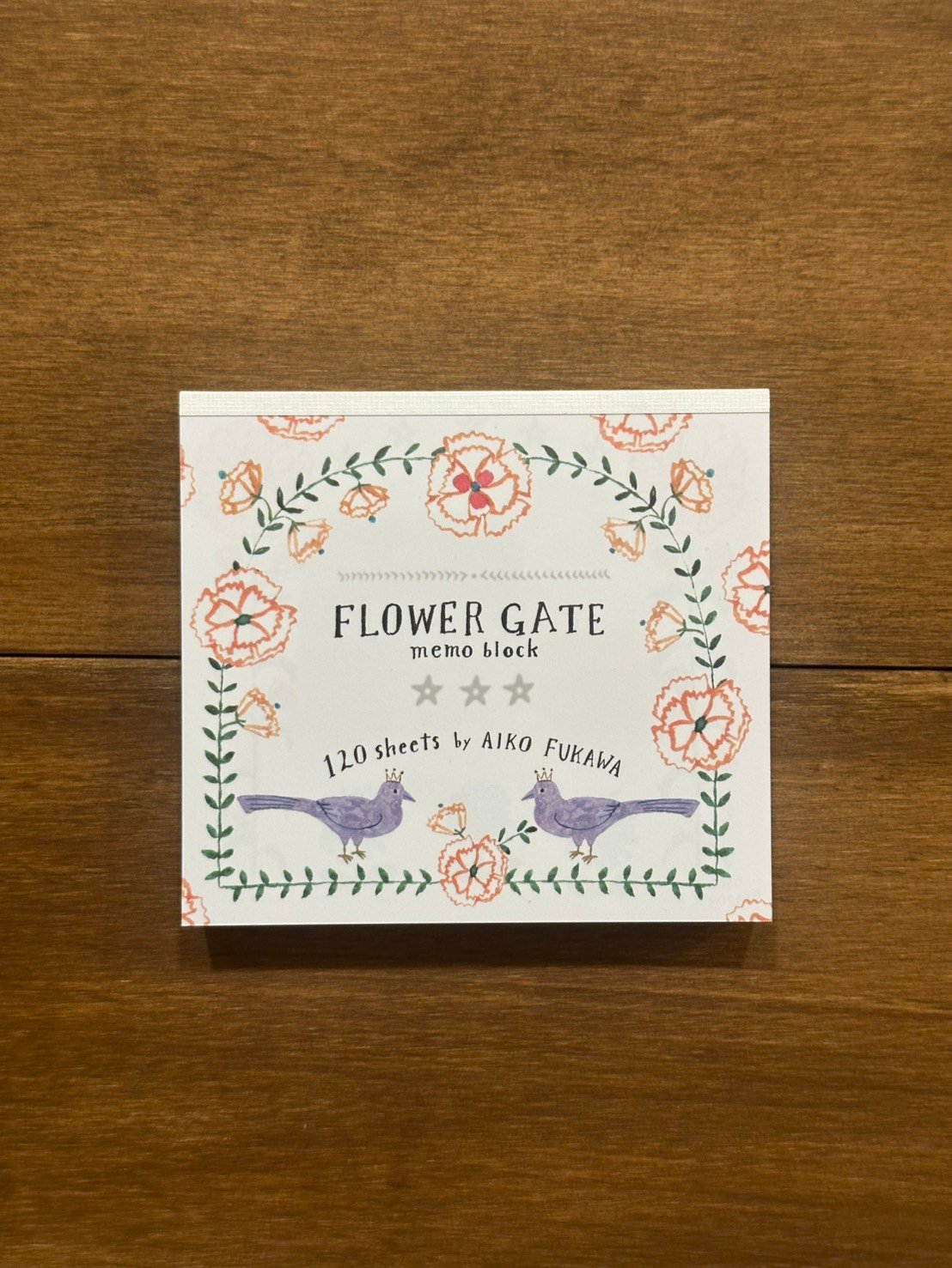 布川愛子 便條本 FLOWER GATE