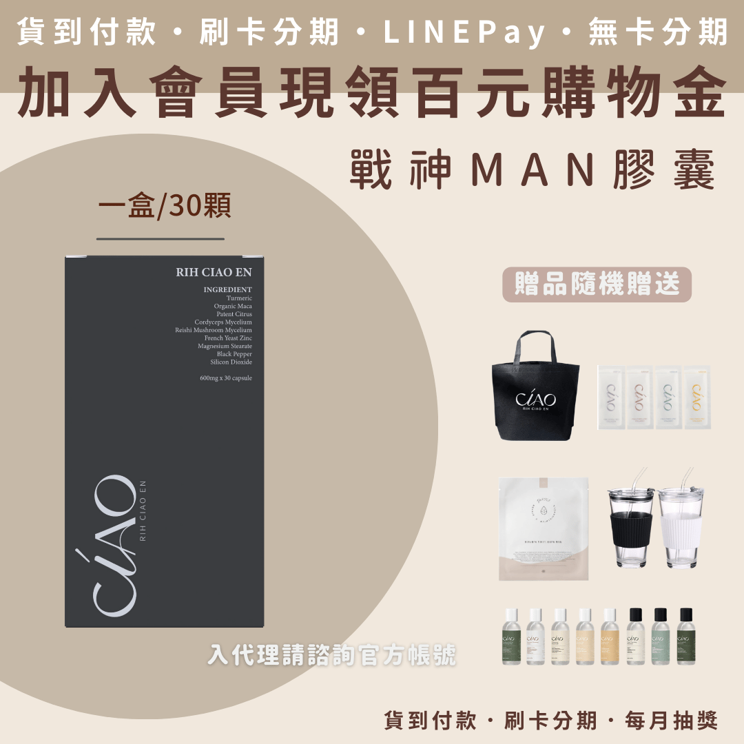 日喬恩 戰神MAN膠囊