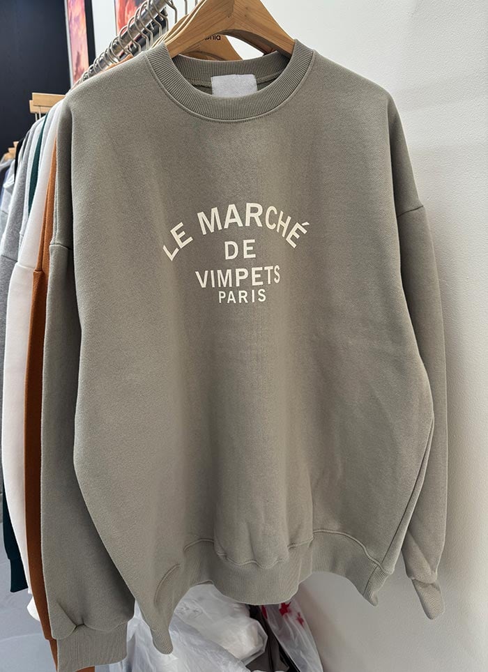 【 Giusto 】軟綿料字母大學T