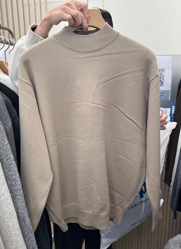 【 Giusto 】立領針織百搭上衣