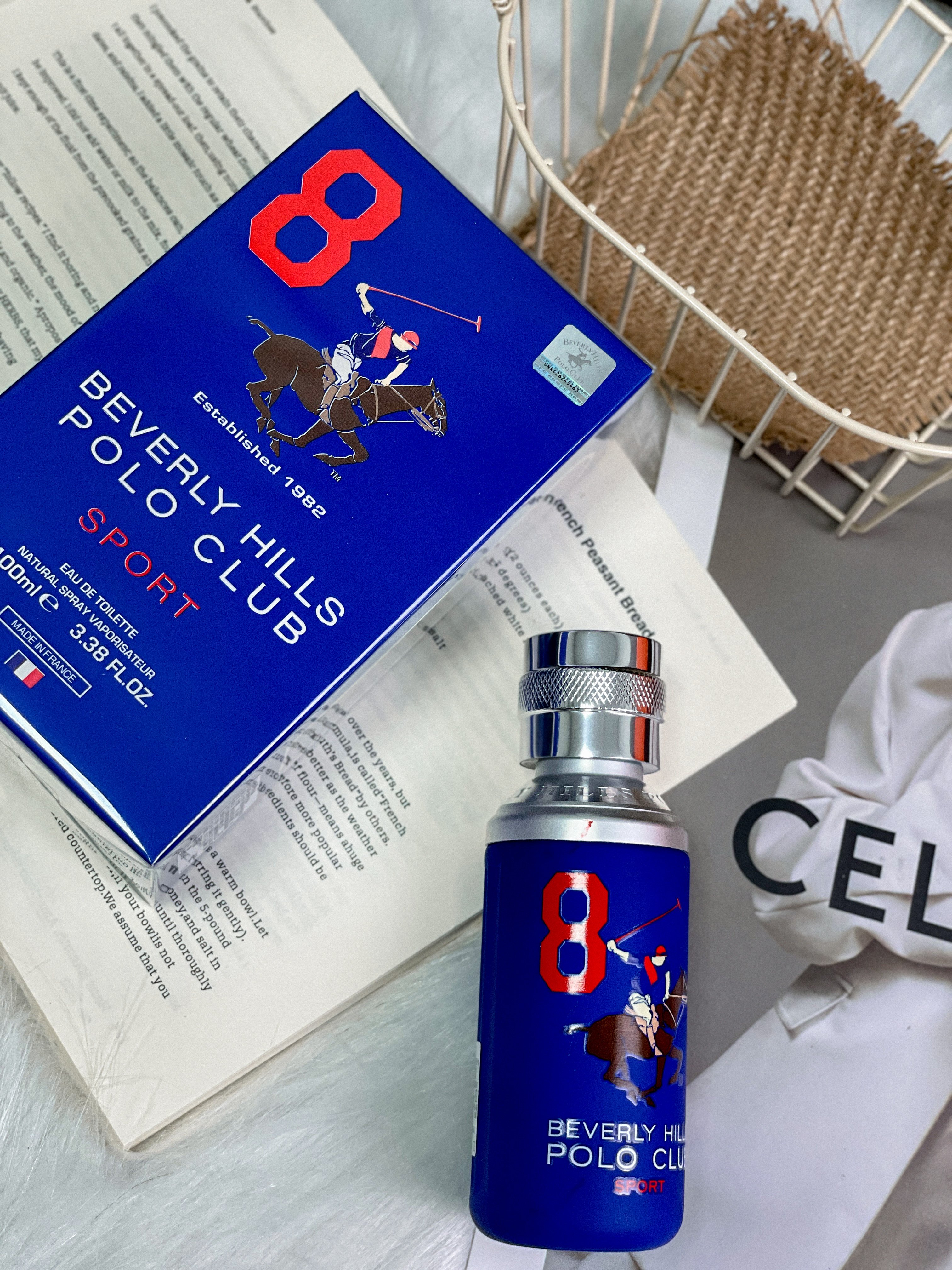 B.H. POLO 比佛利保羅 藍色馬球騎士精神男性淡香水 100ml