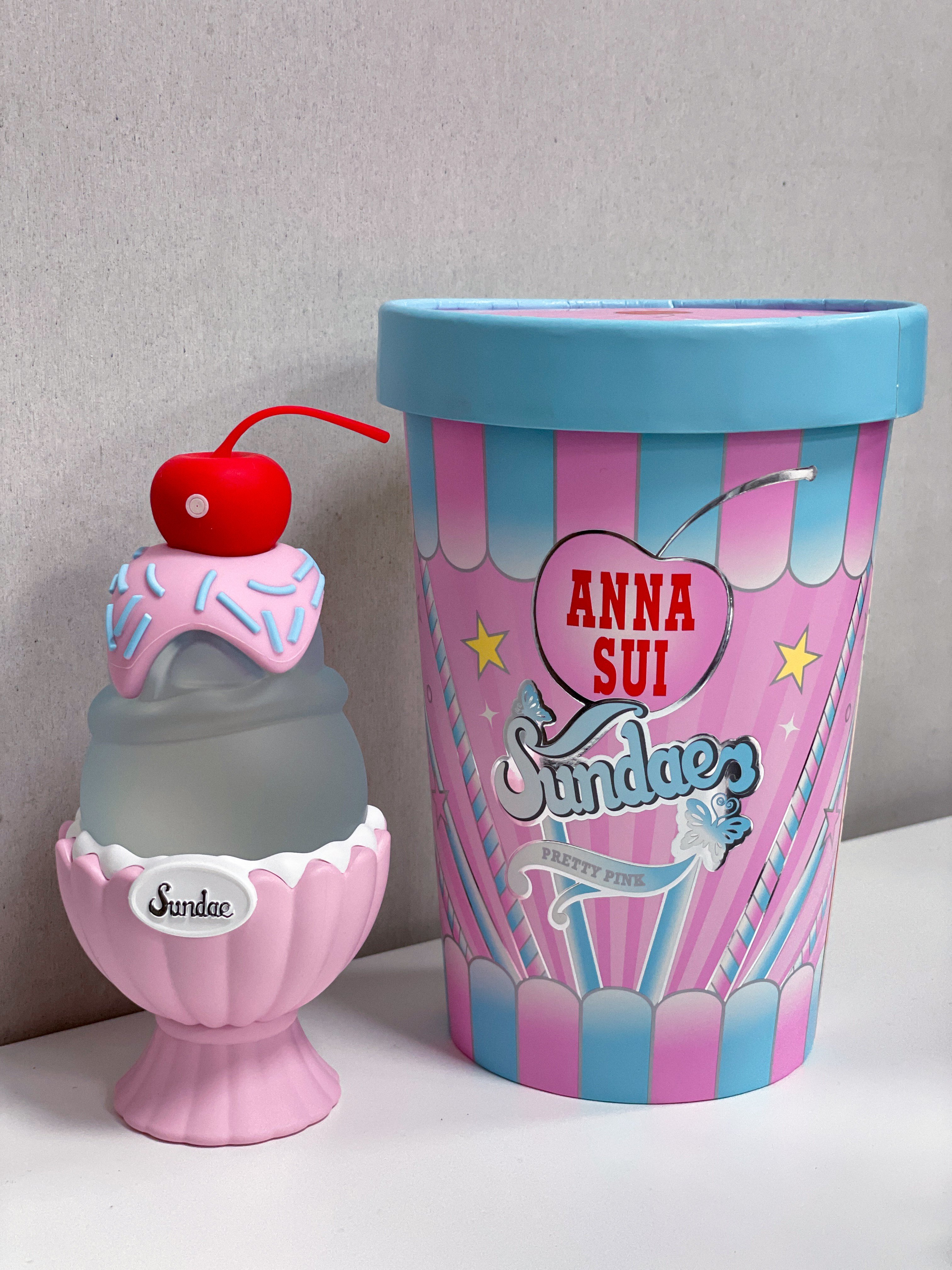 Anna Sui Sundae Pretty Pink 果漾聖代淡香水-粉紅柚惑 50ML