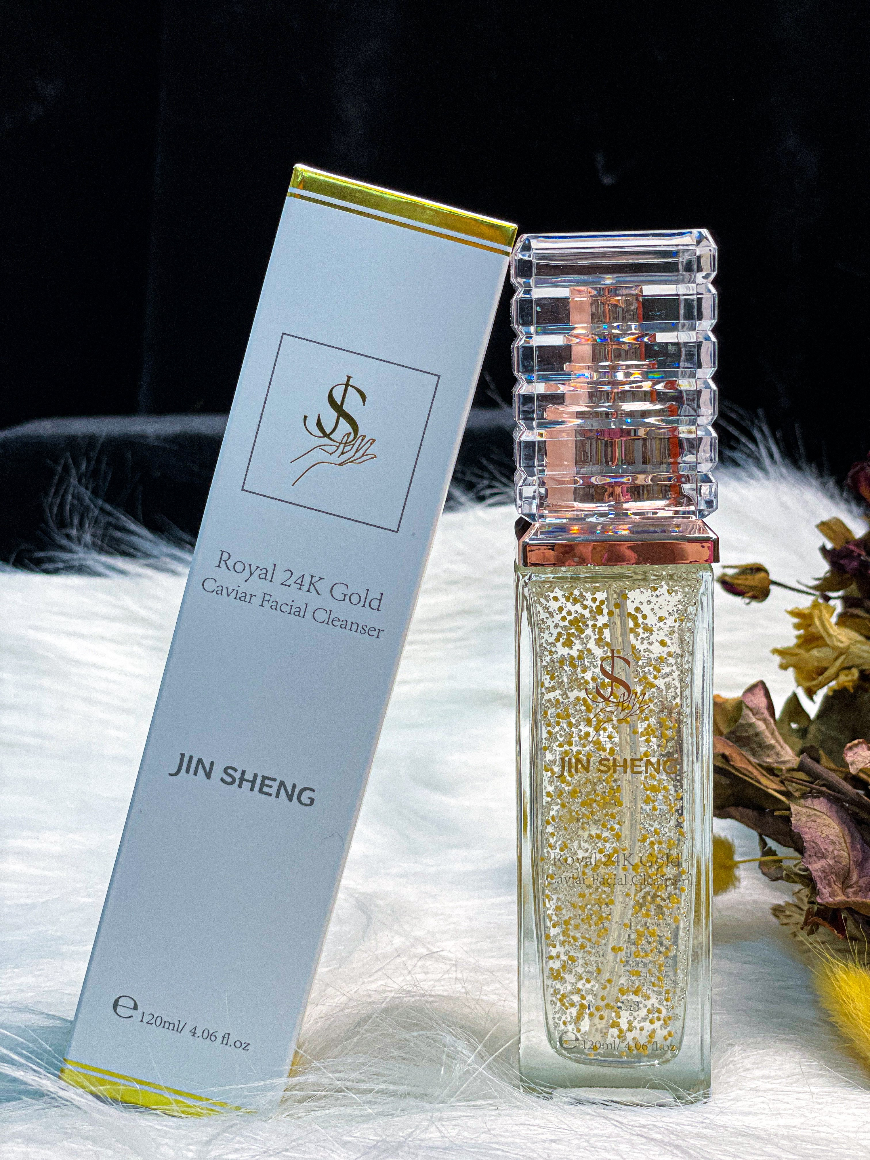 皇后微金球洗顏精粹 120ML