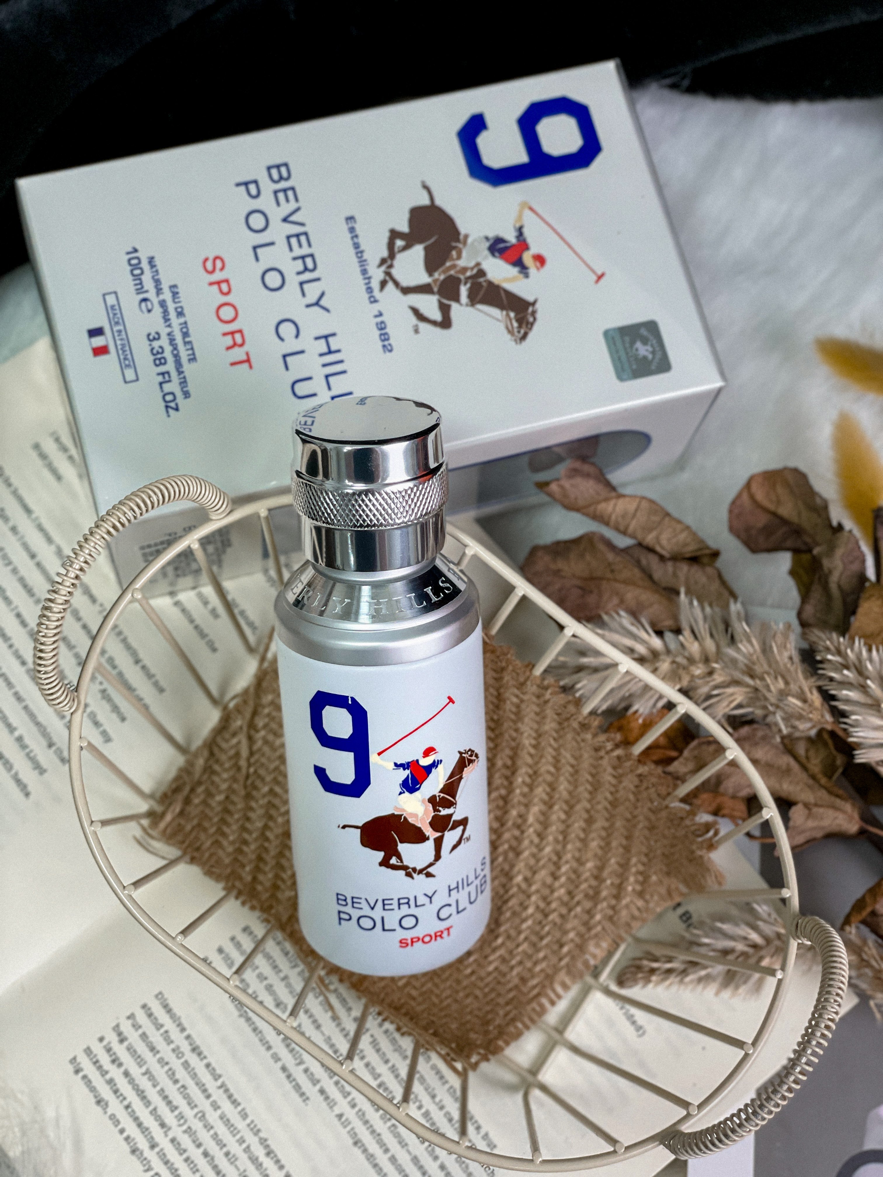 B.H. POLO 比佛利保羅 白色馬球騎士精神男性淡香水 100ml