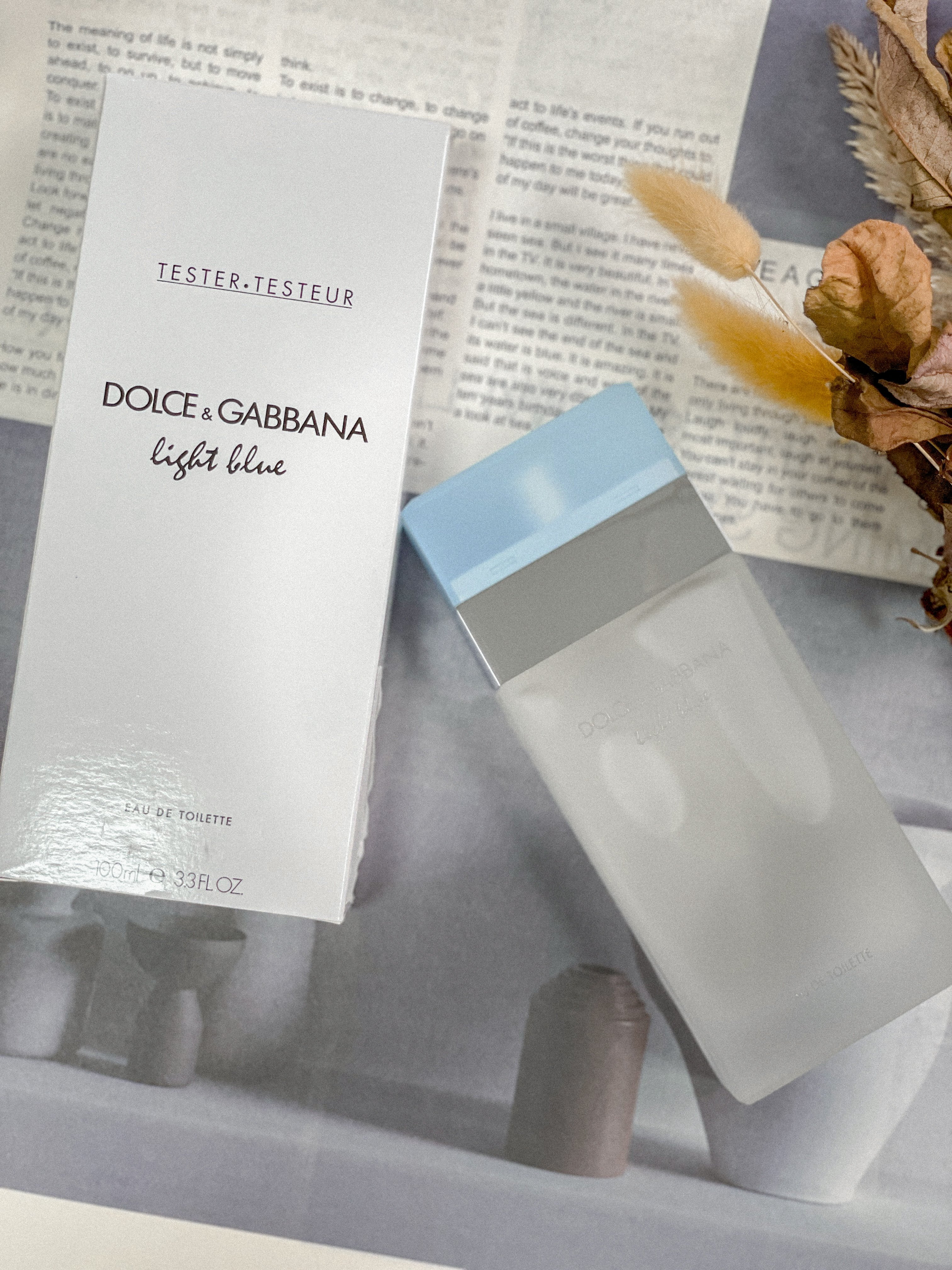 Dolce & Gabbana Light Blue 淺藍女性淡香水100ML （專櫃福利品包裝）