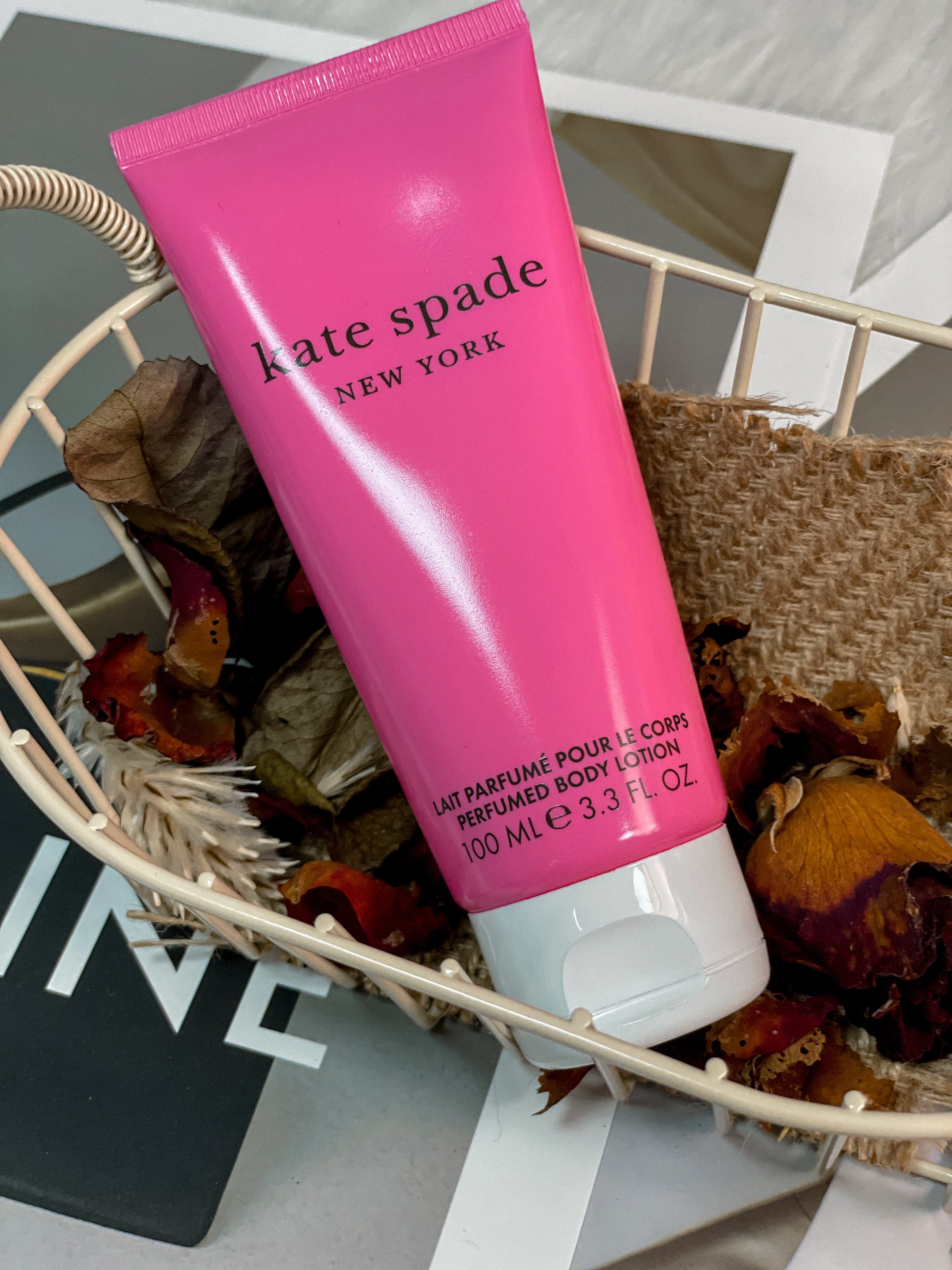 Kate spade桃氣甜心淡香精身體乳 100ML