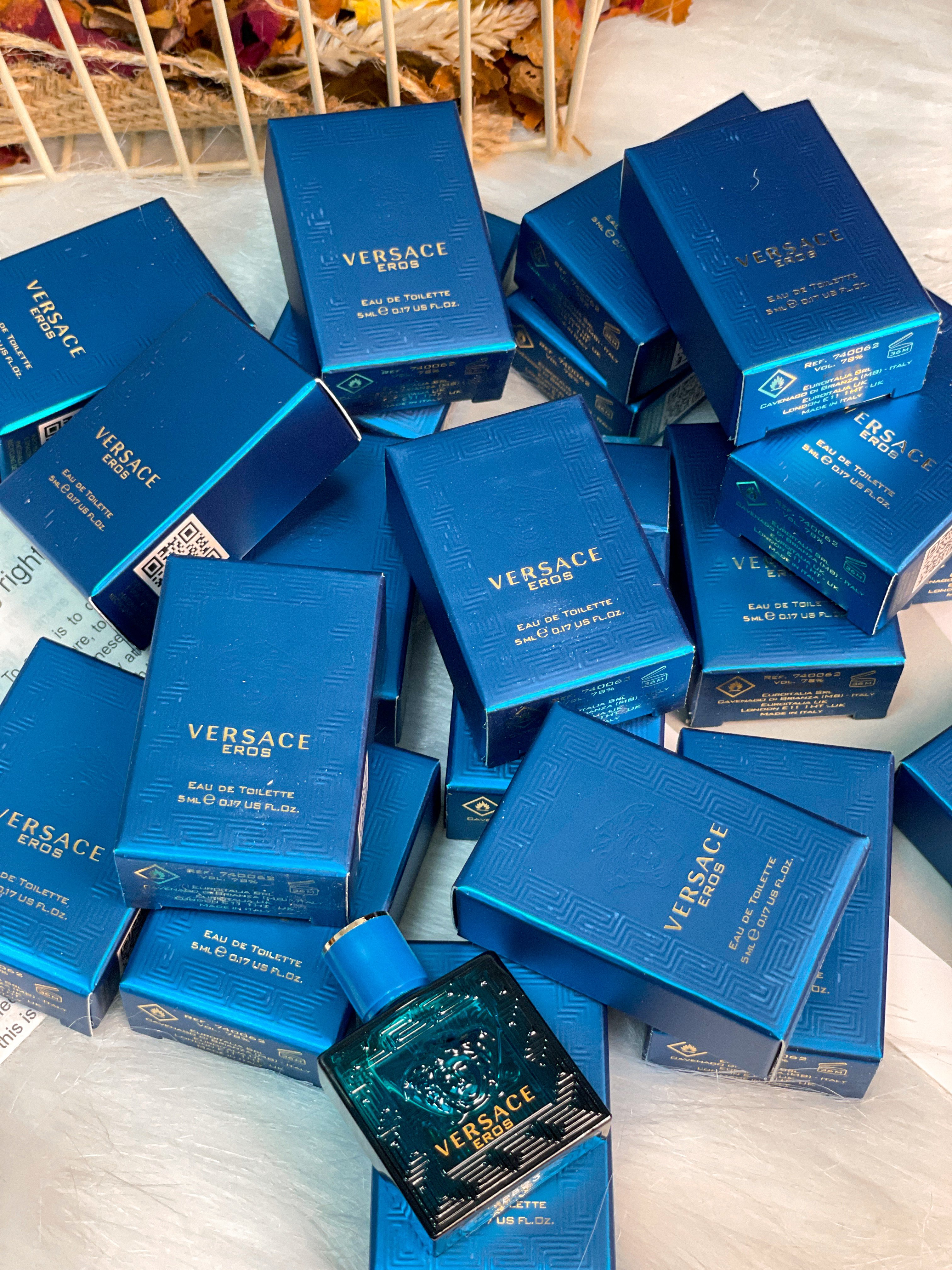 VERSACE EROS 凡賽斯 艾諾斯情緣愛神男性淡香水 5ml