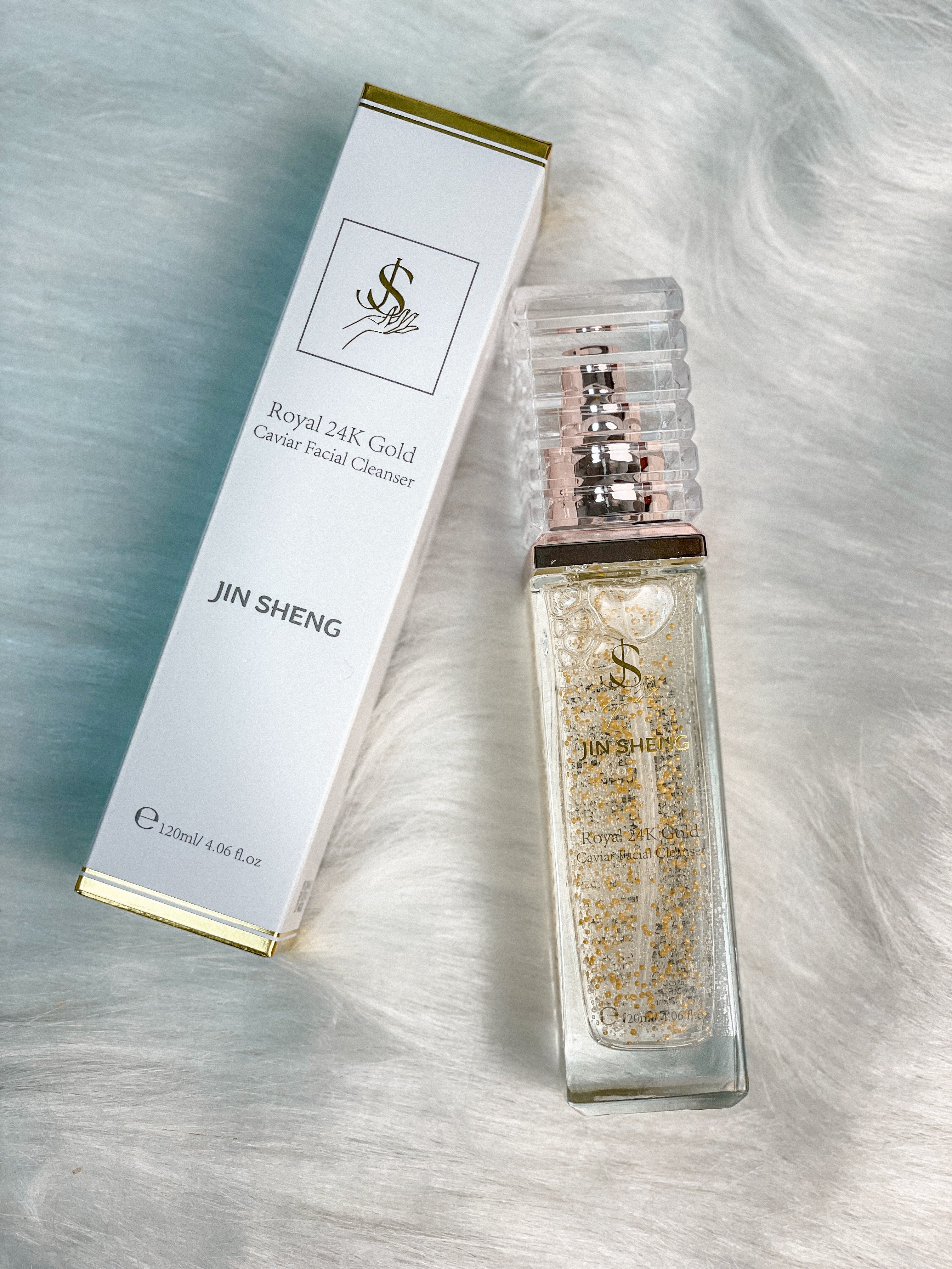 皇后微金球洗顏精粹 120ML