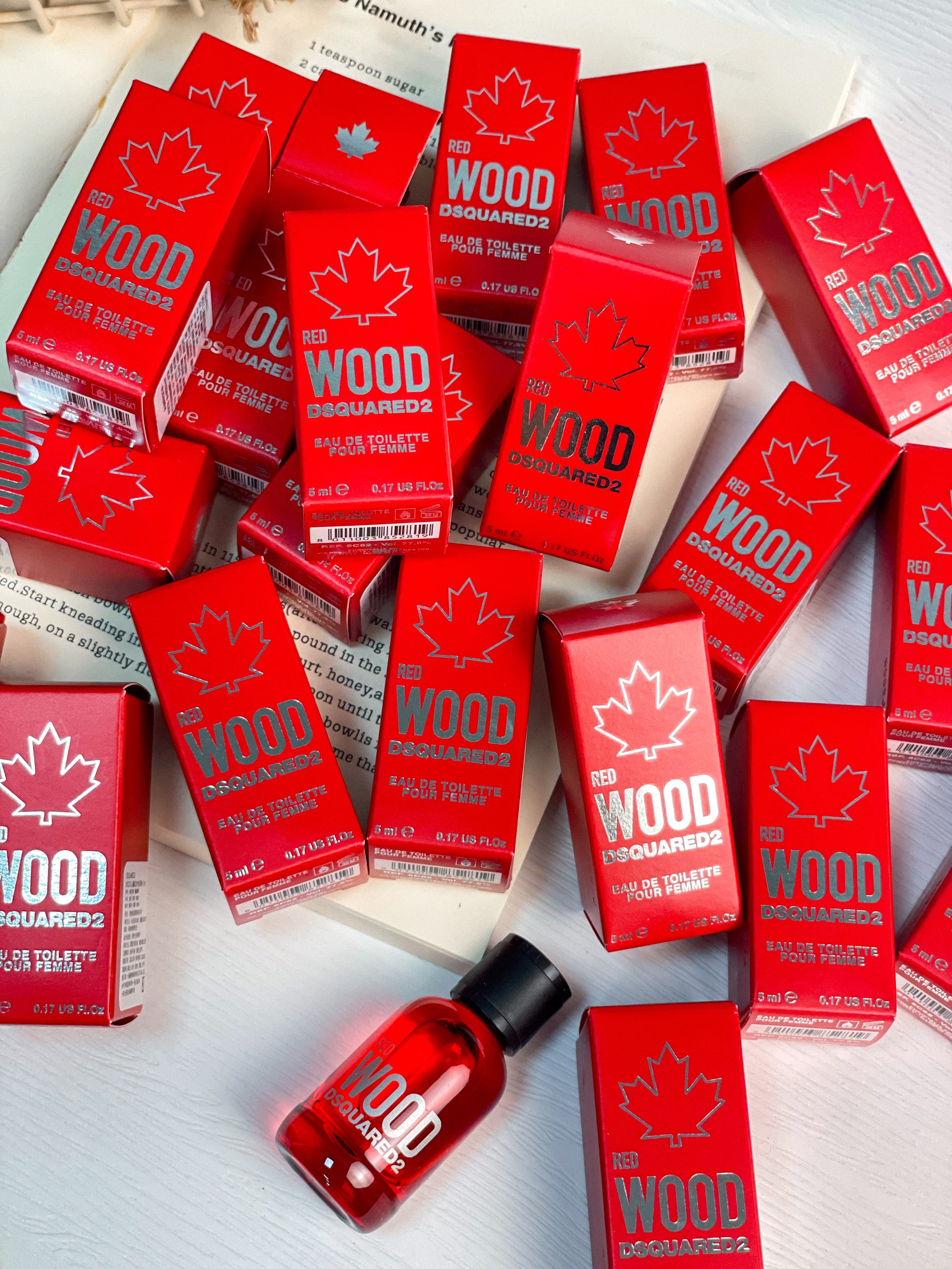 Dsquared2 Red Wood 心動紅女性淡香水 5ML