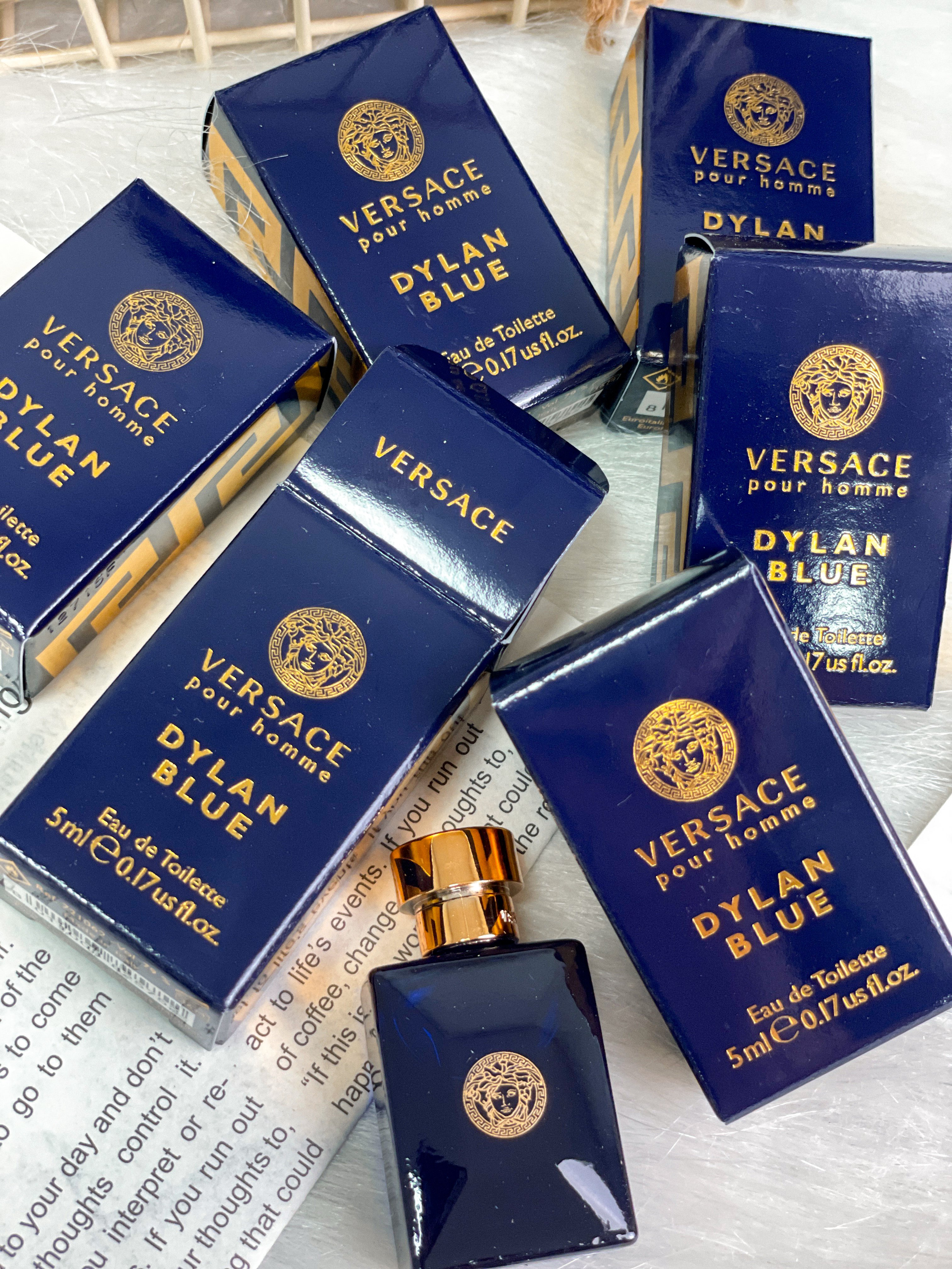 Versace Pour Homme Dylan Blue 狄倫正藍男性淡香水 5ML