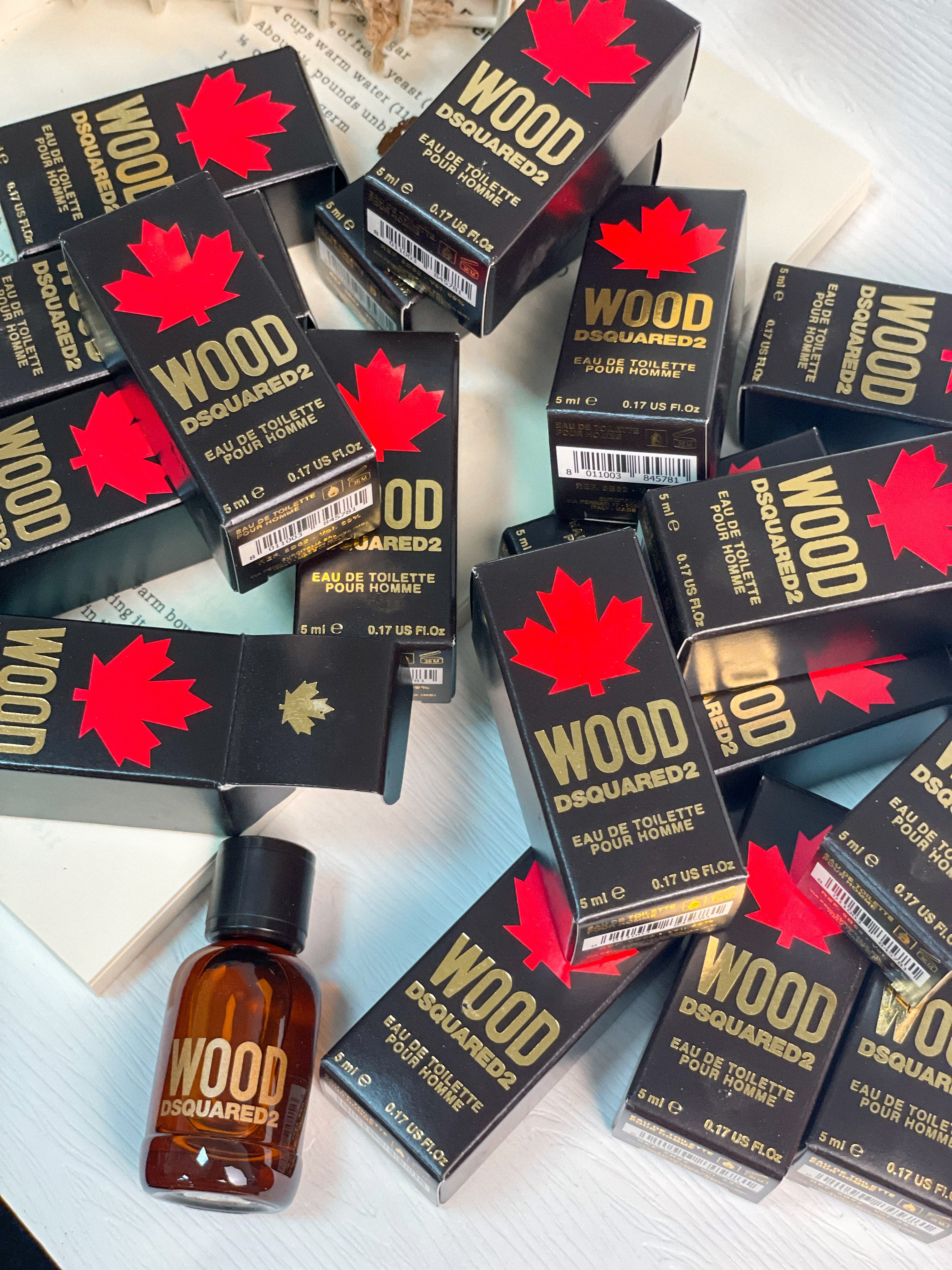 DSQUARED2 WOOD‧天性男性淡香水 5ML