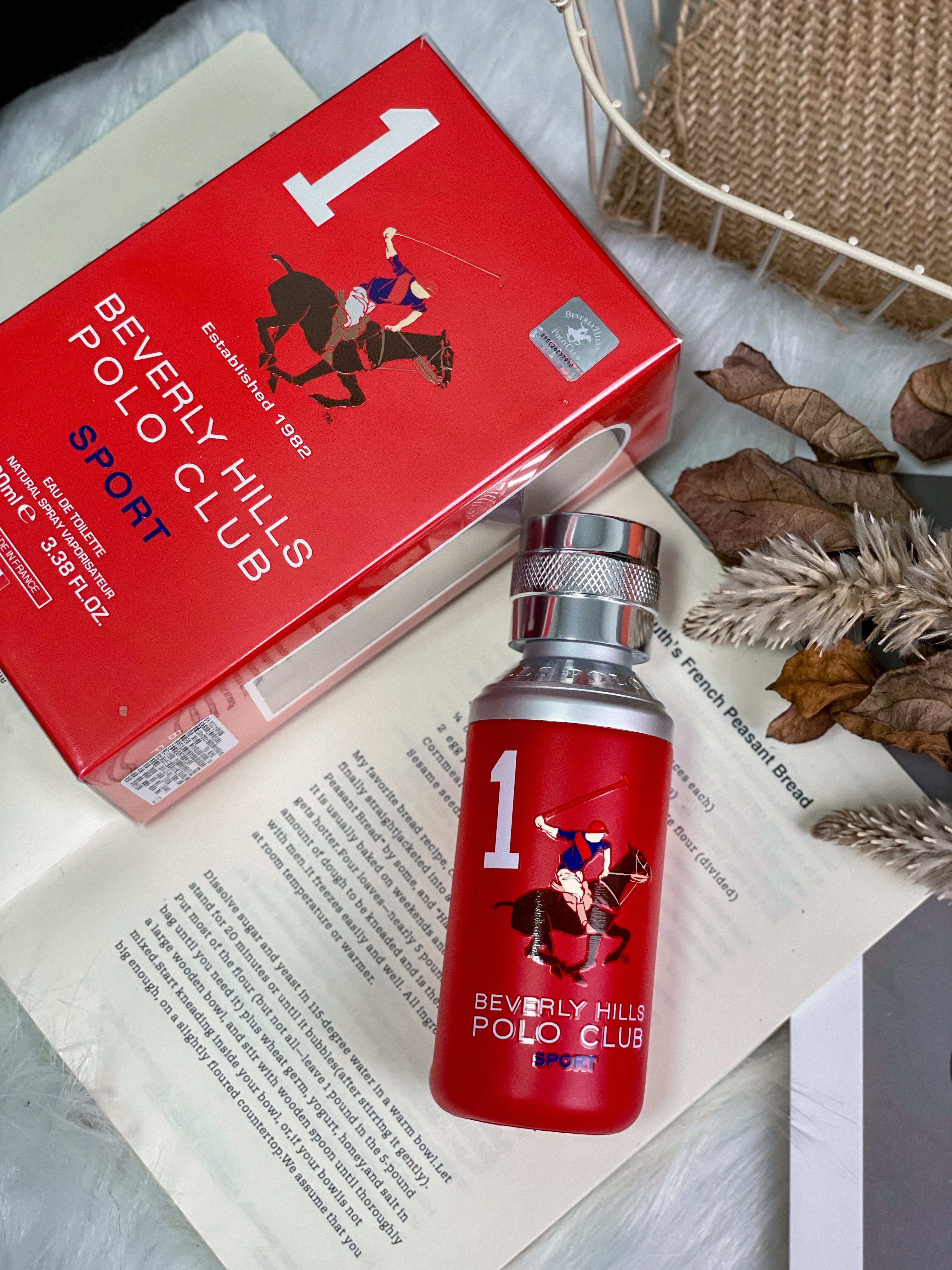 B.H. POLO 比佛利保羅 紅色馬球騎士精神男性淡香水 100ml