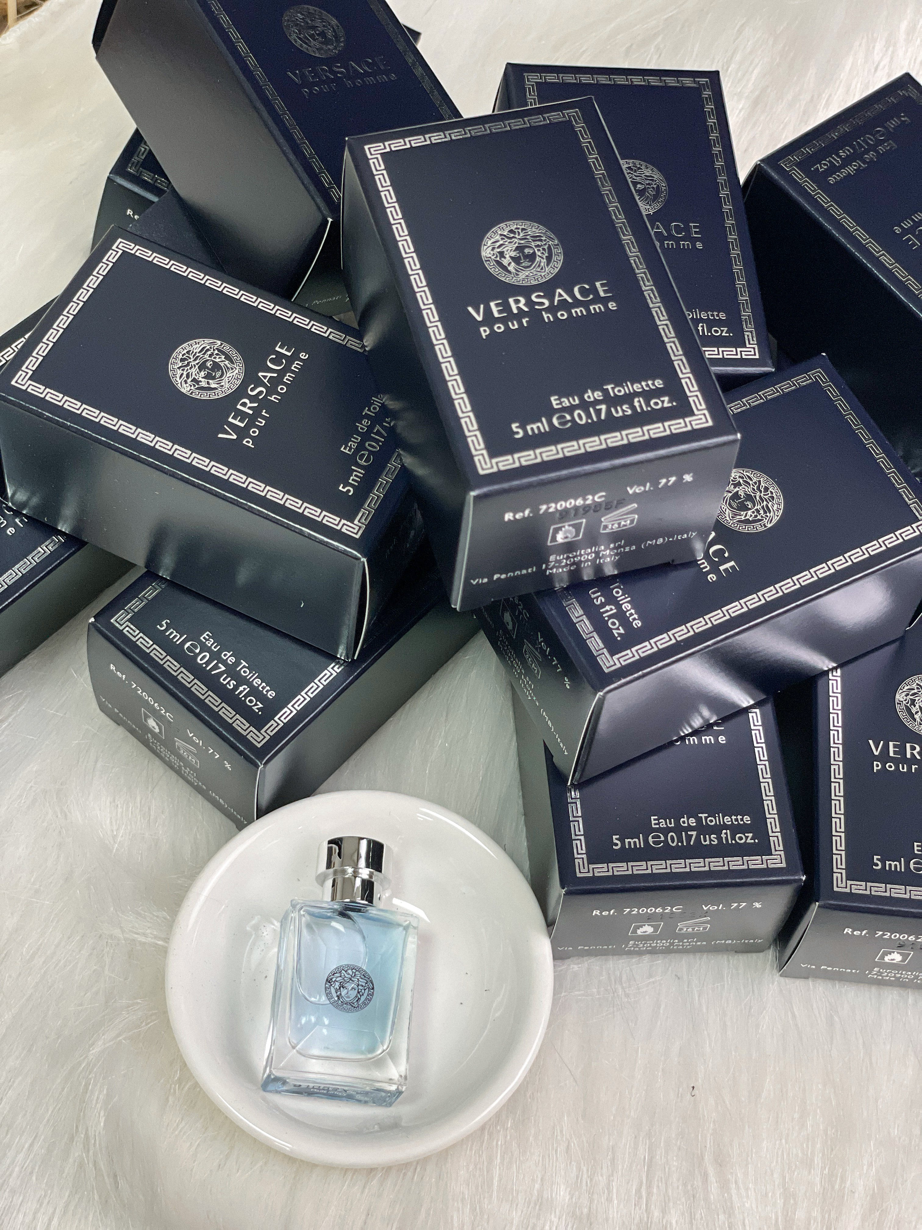 Versace POUR HOMME 男士淡香水 5ML