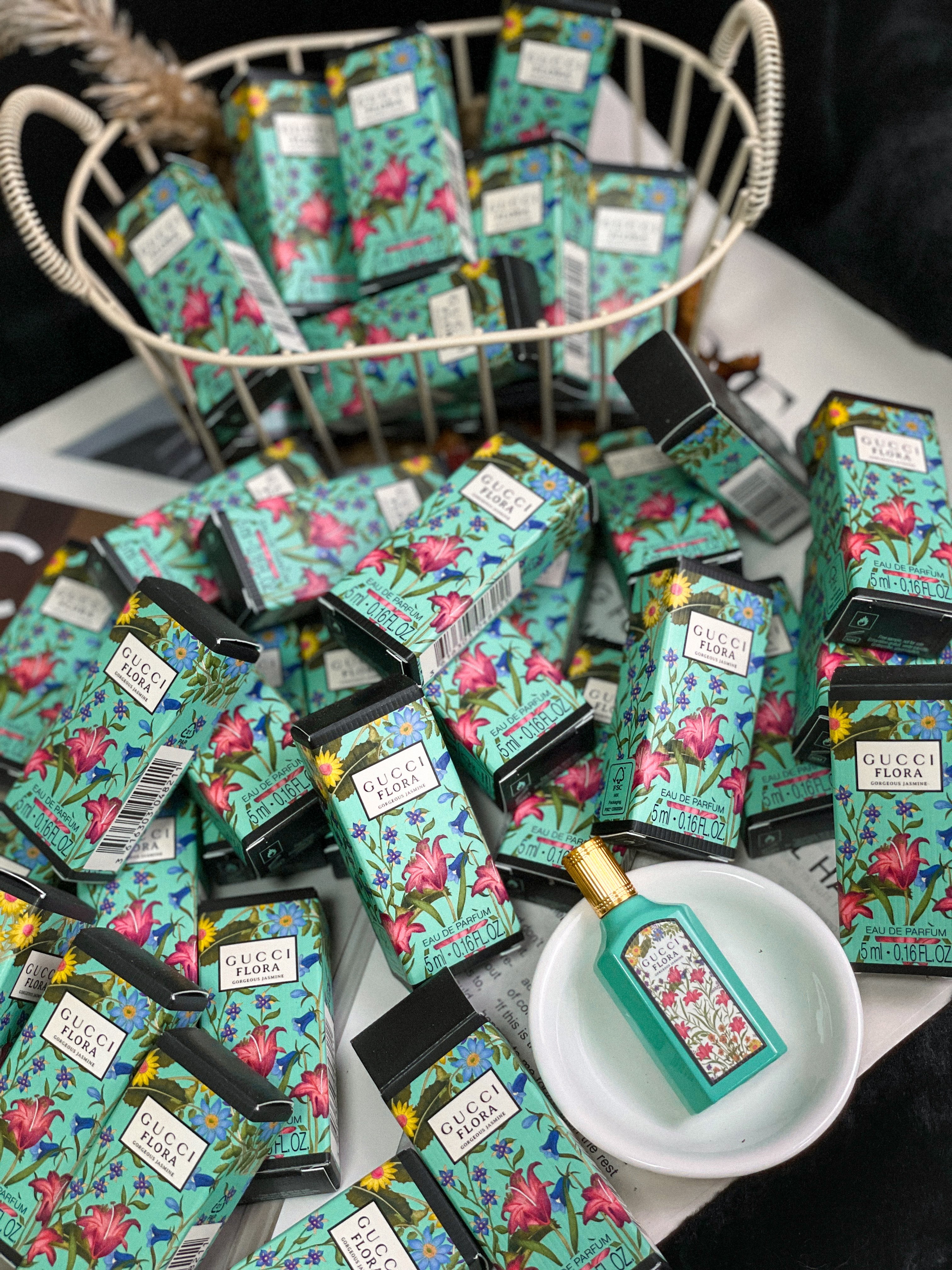 GUCCI FLORA 幻夢茉莉花女性淡香精 5ml