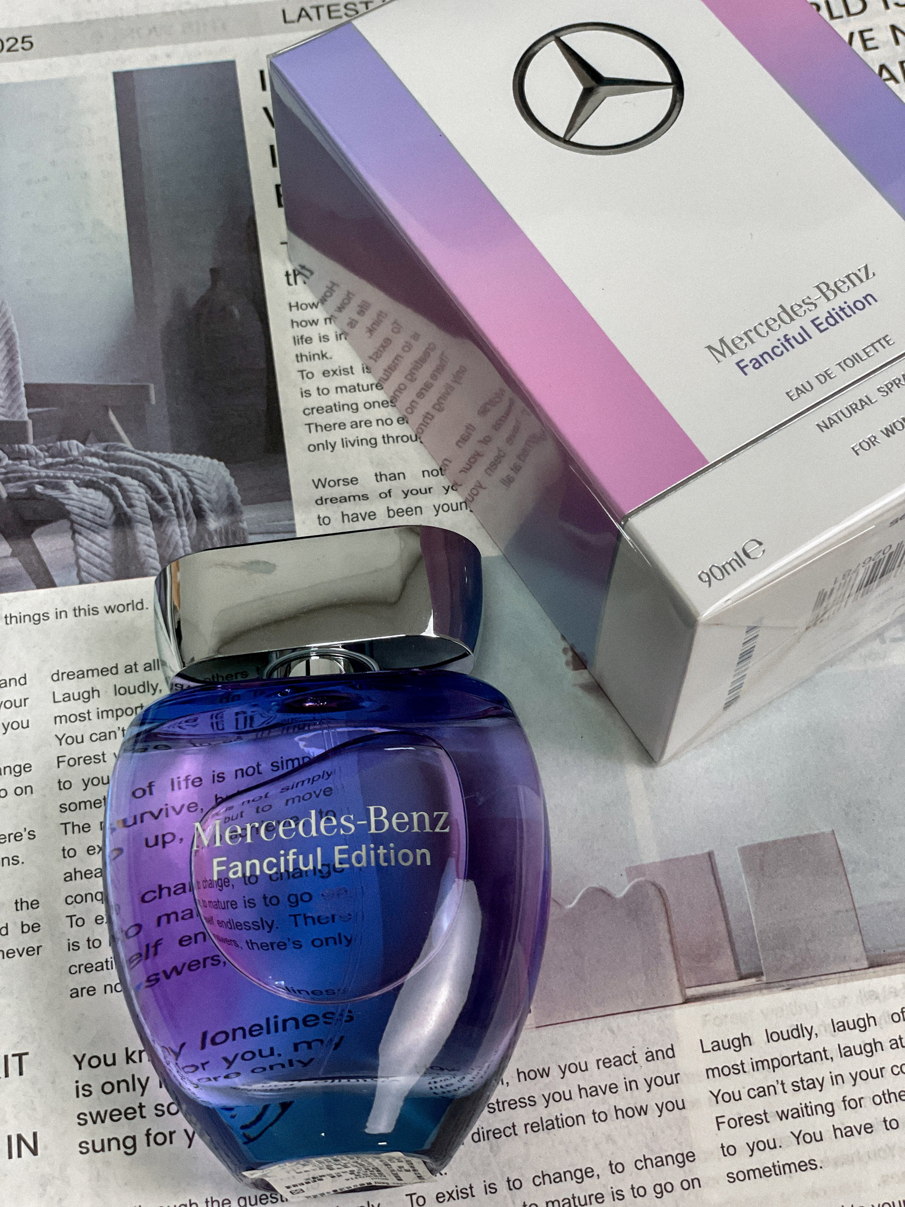 Mercedes Benz-Fanciful Edition 紫戀 女性淡香水 90ML