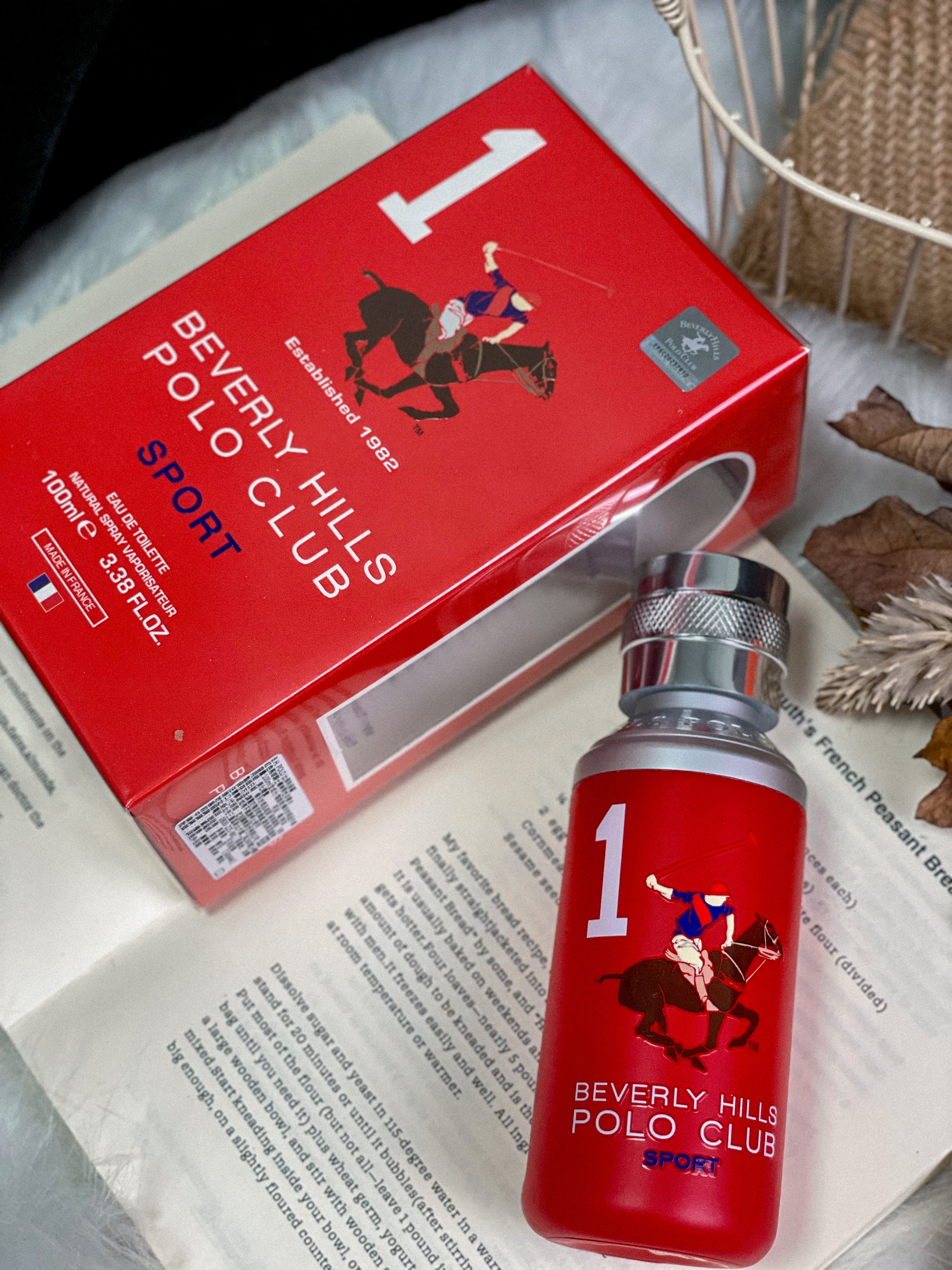 B.H. POLO 比佛利保羅 紅色馬球騎士精神男性淡香水 100ml