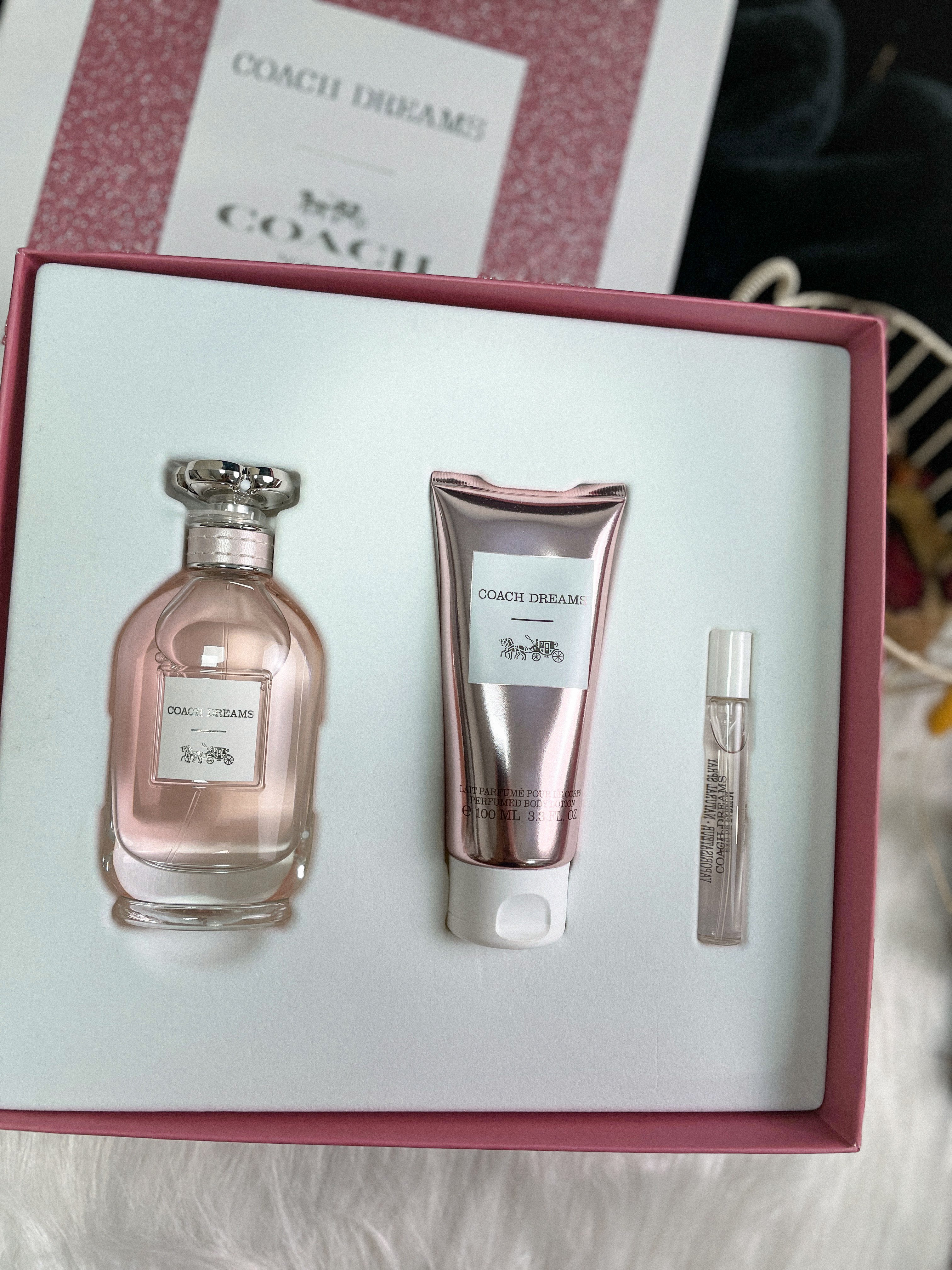 COACH 逐夢女性淡香精禮盒(淡香精90+淡香精7.5+身體乳100)