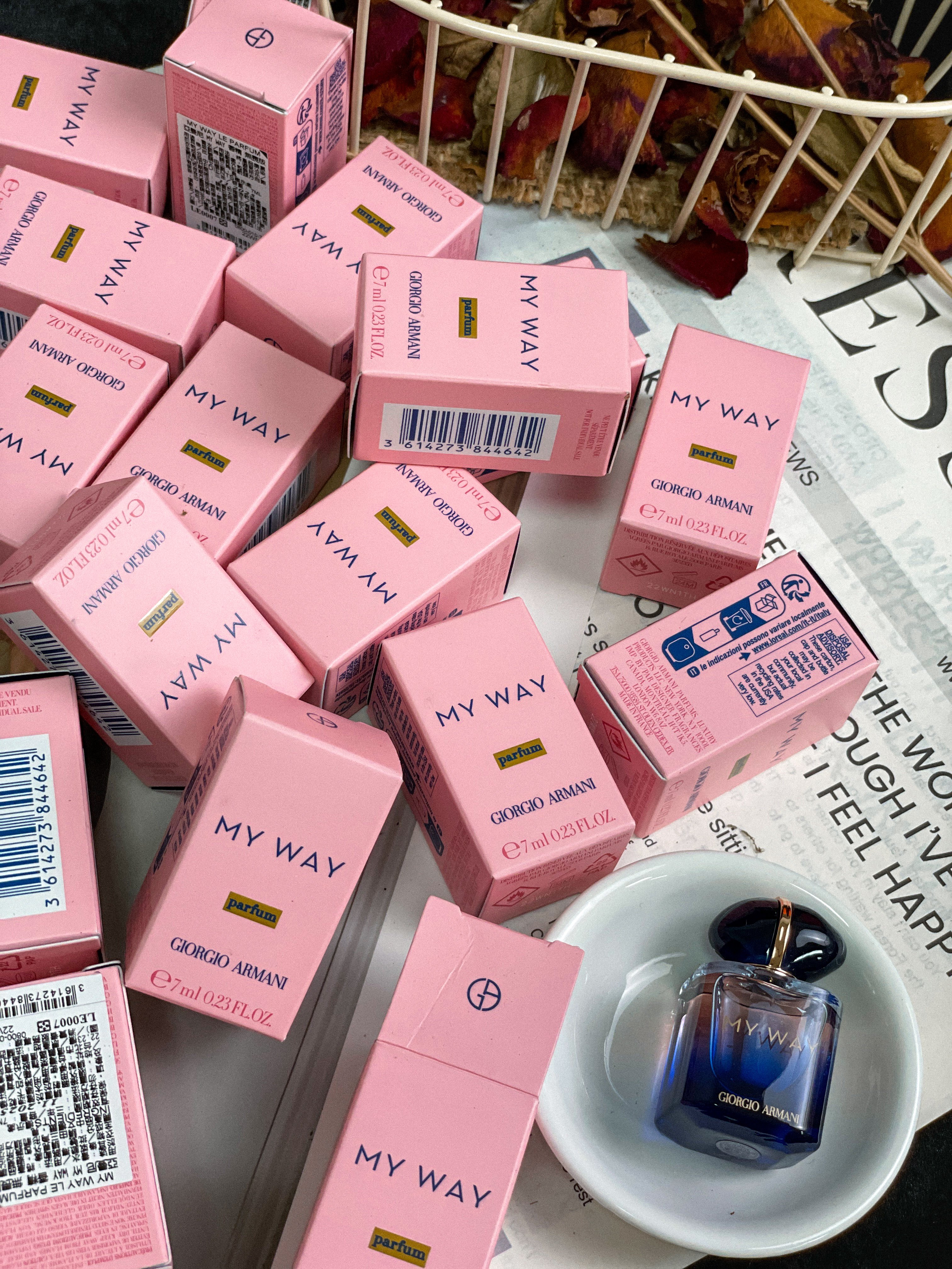 亞曼尼MY WAY香精 無畏版 7ML