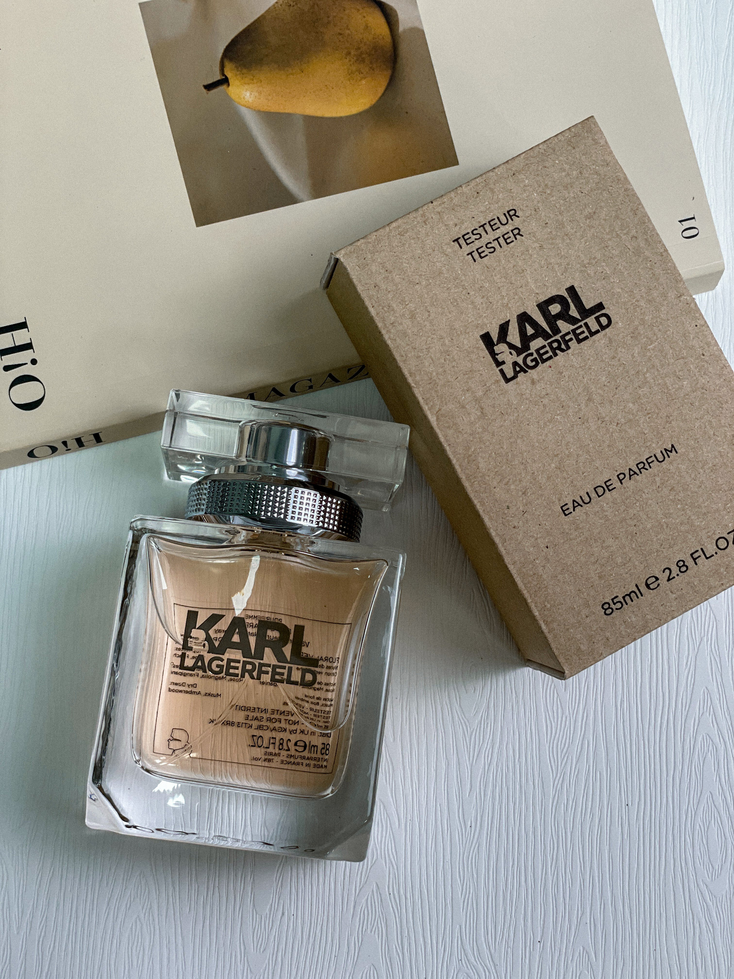 KARL LAGERFELD 卡爾同名時尚女性淡香精 85ML (專櫃福利品包裝)