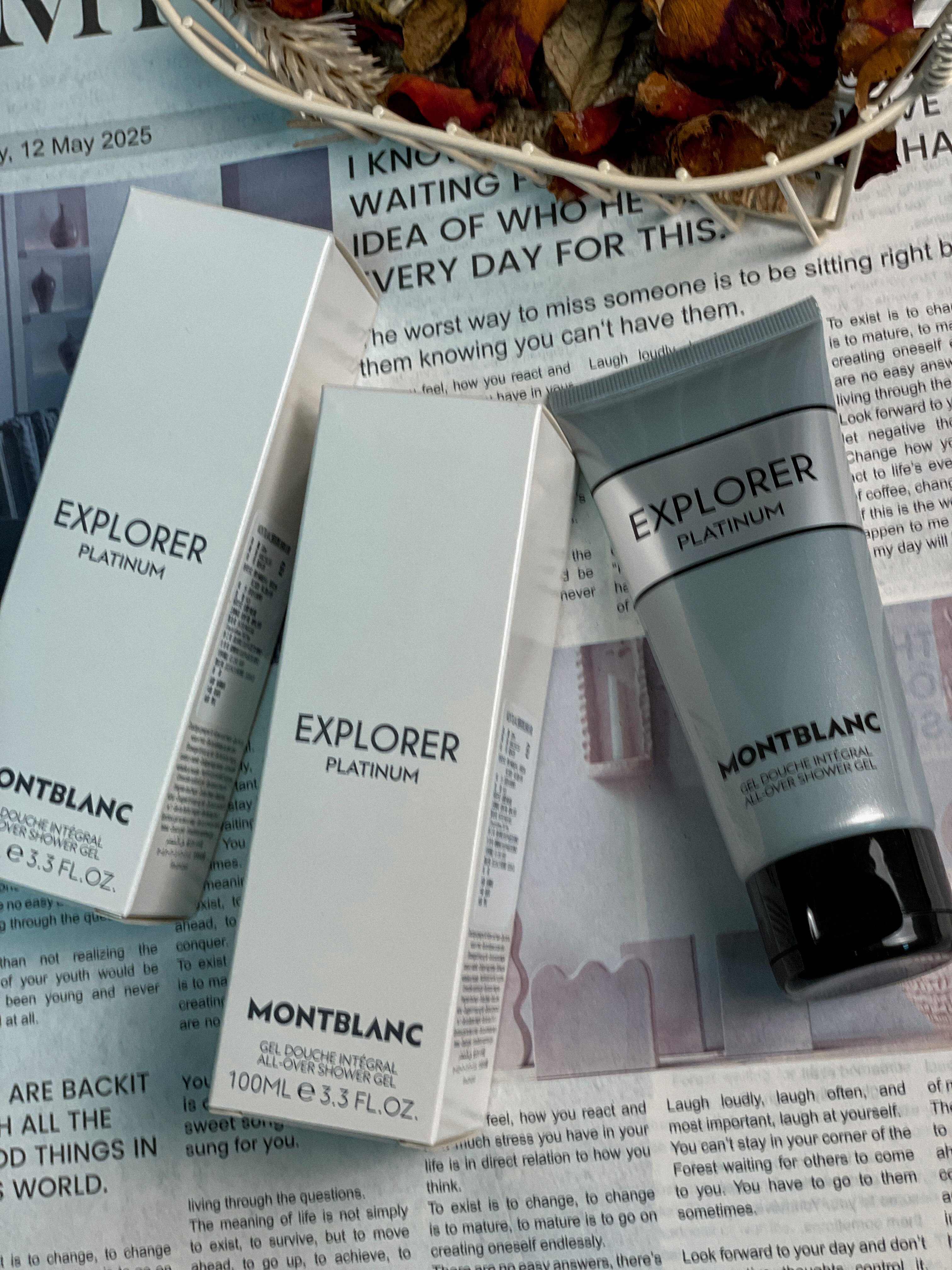 Montblanc 極限探尋淡香精沐浴精