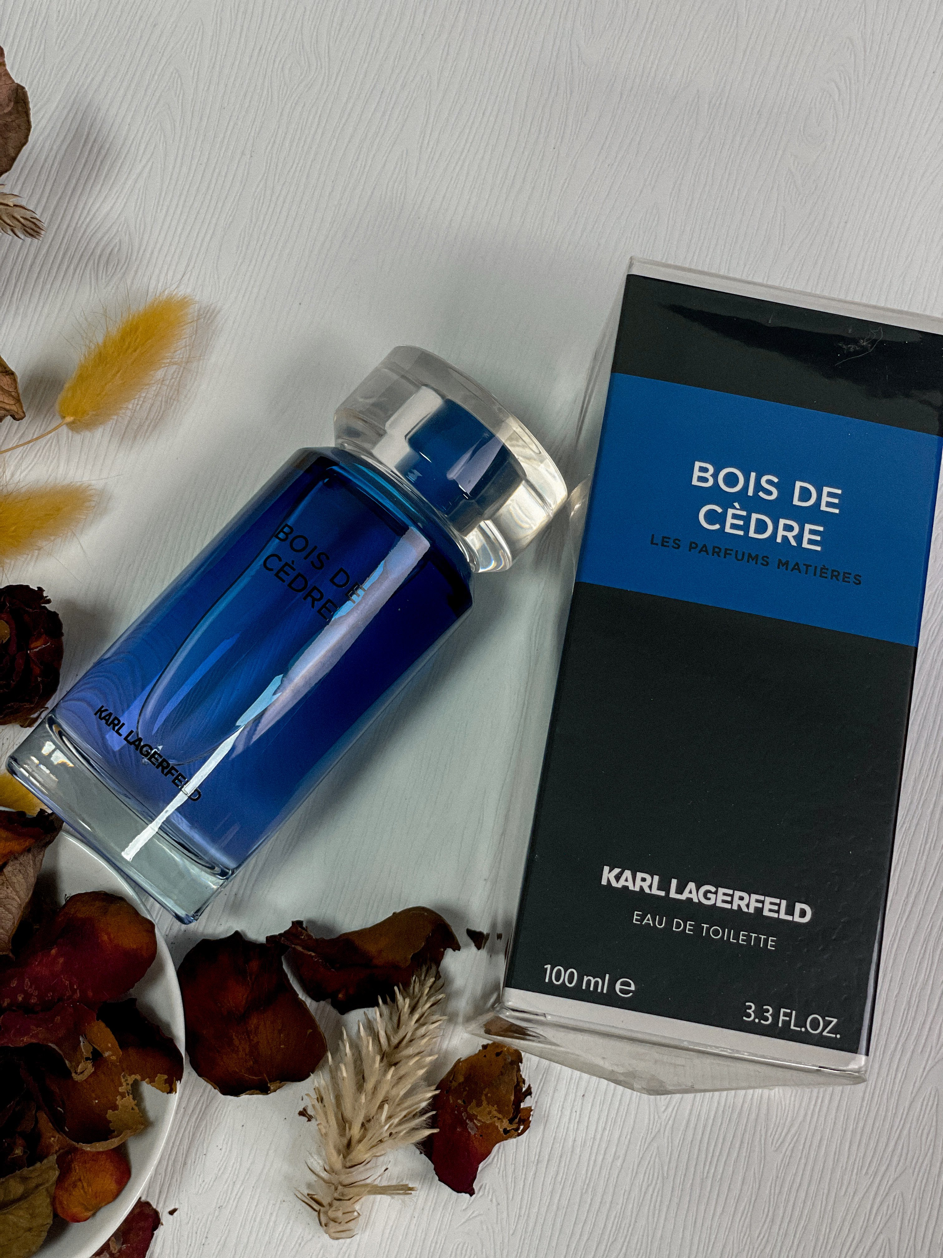 Karl Lagerfeld 靛藍雪松男性淡香水 100ML