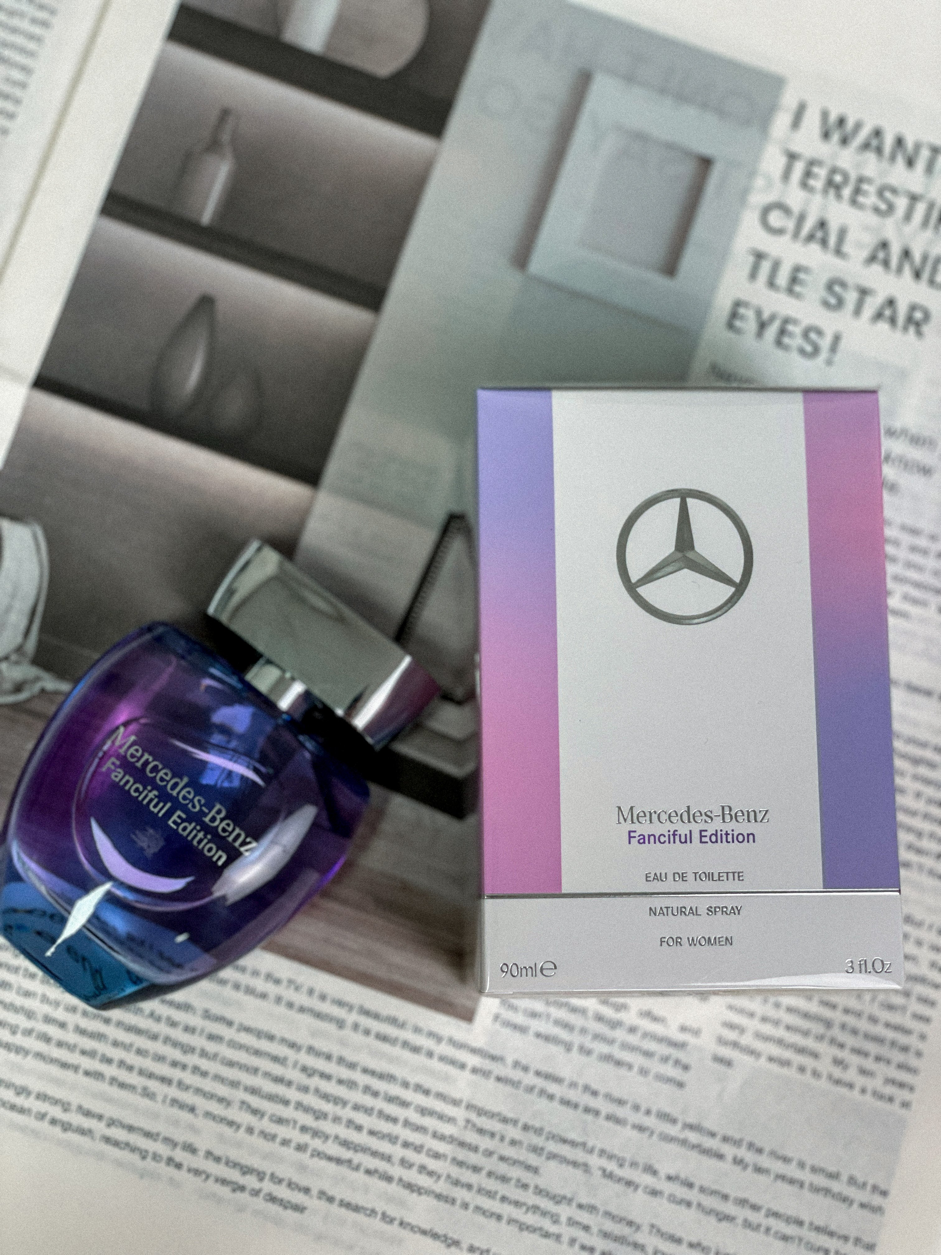 Mercedes Benz-Fanciful Edition 紫戀 女性淡香水 90ML