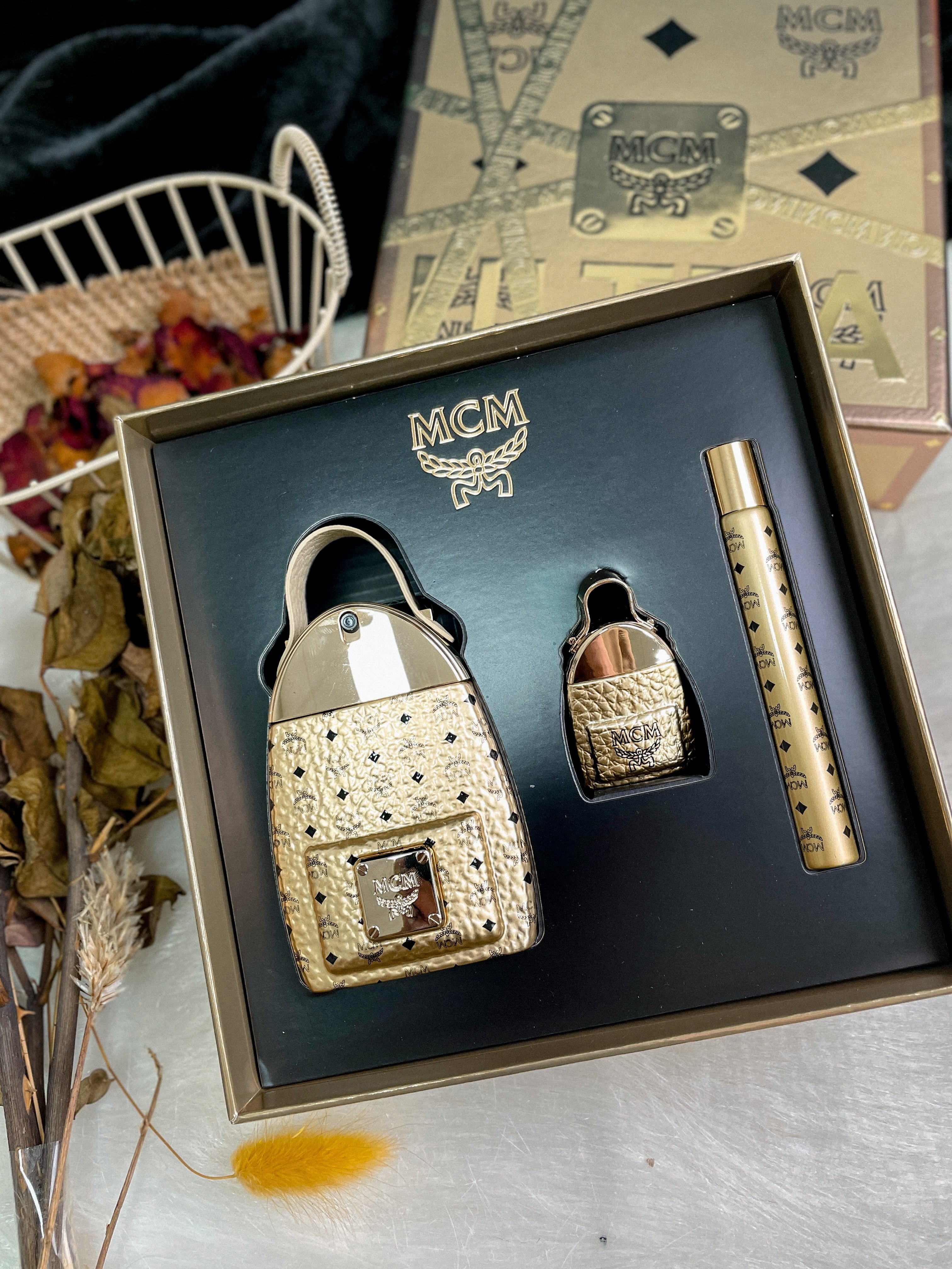 MCM 極致背包香氛禮盒 (75ml+10ml+7ml)