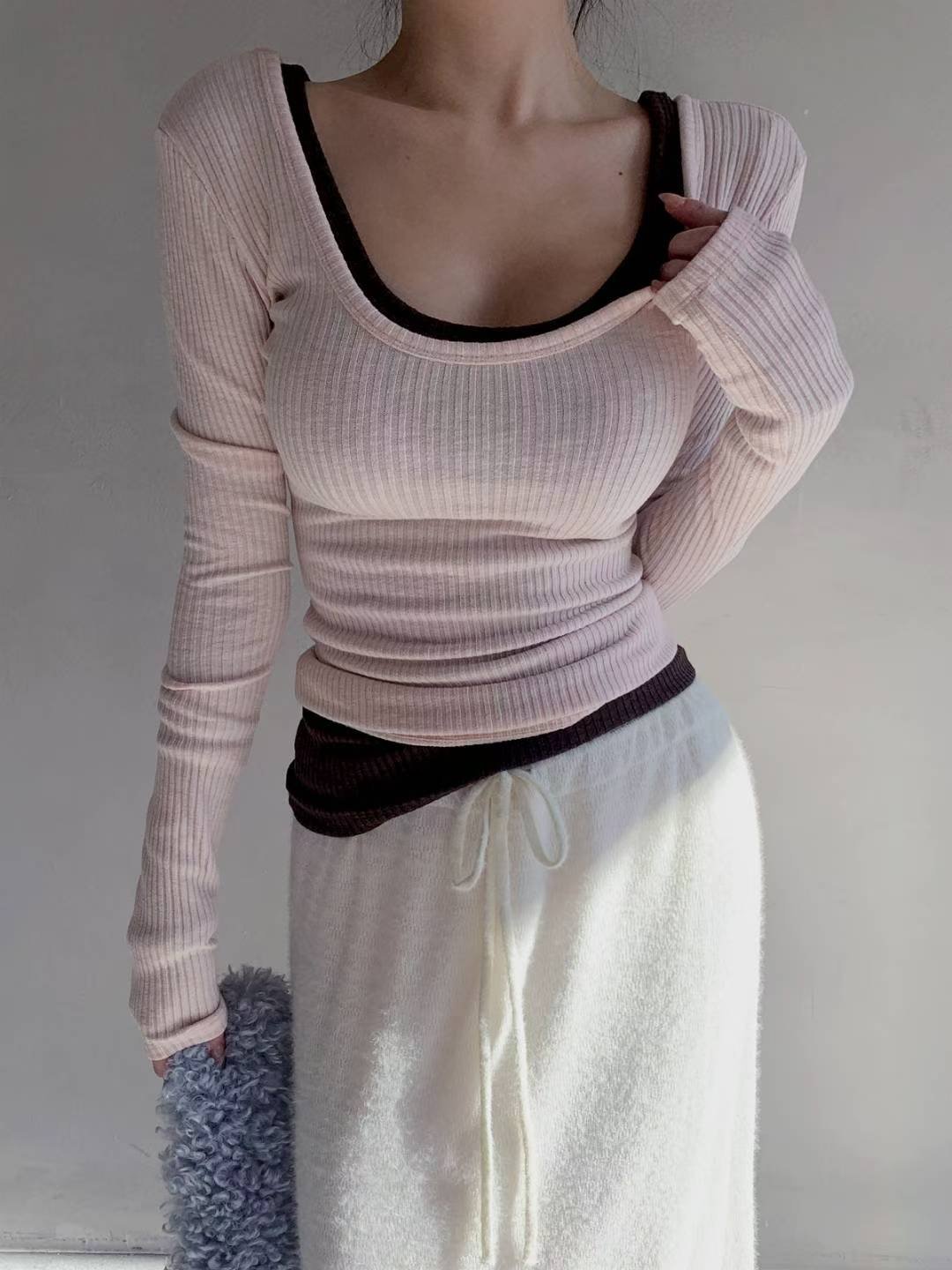 ♡正韓♡素色圓領打底衣 ♡正韓♡素色圓領打底衣